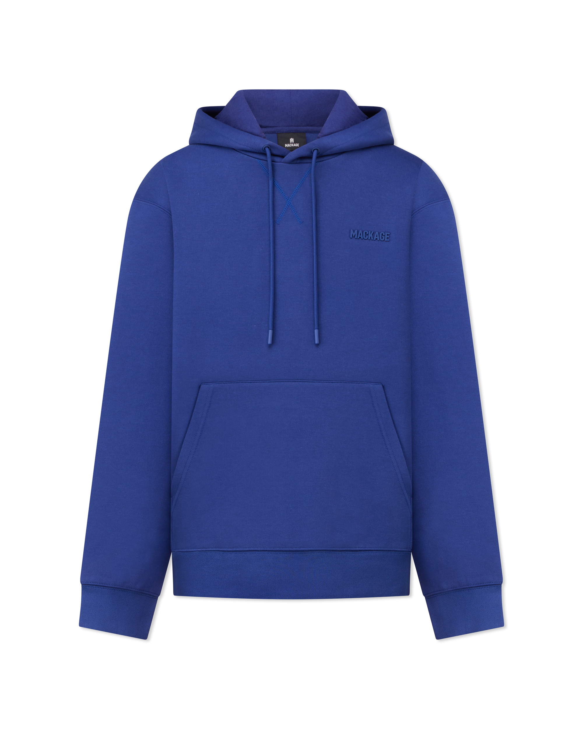 Kolton-Z Double-Face Jersey Logo Hoodie