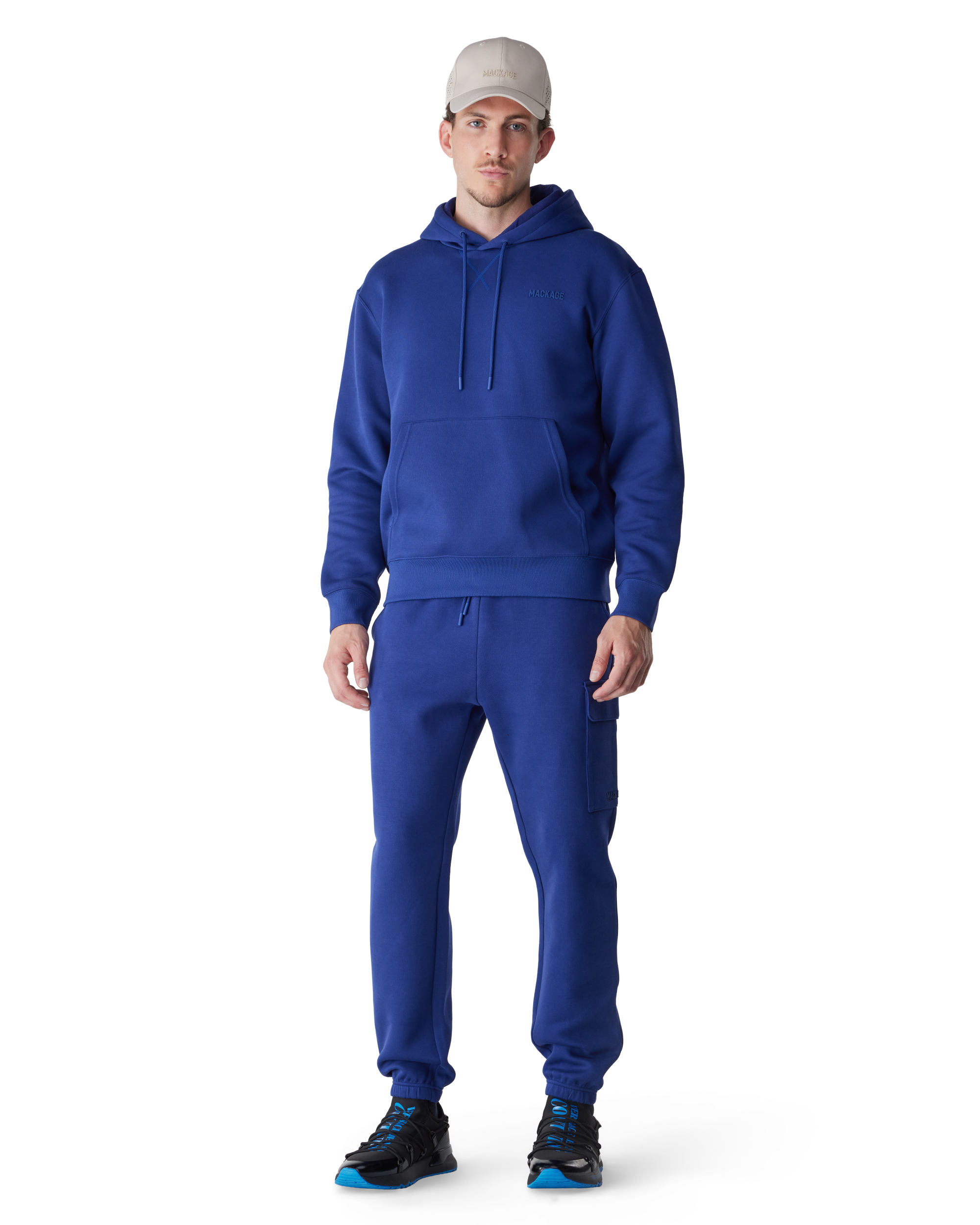 Marvin-R Double Face Jersey Cargo Sweatpants