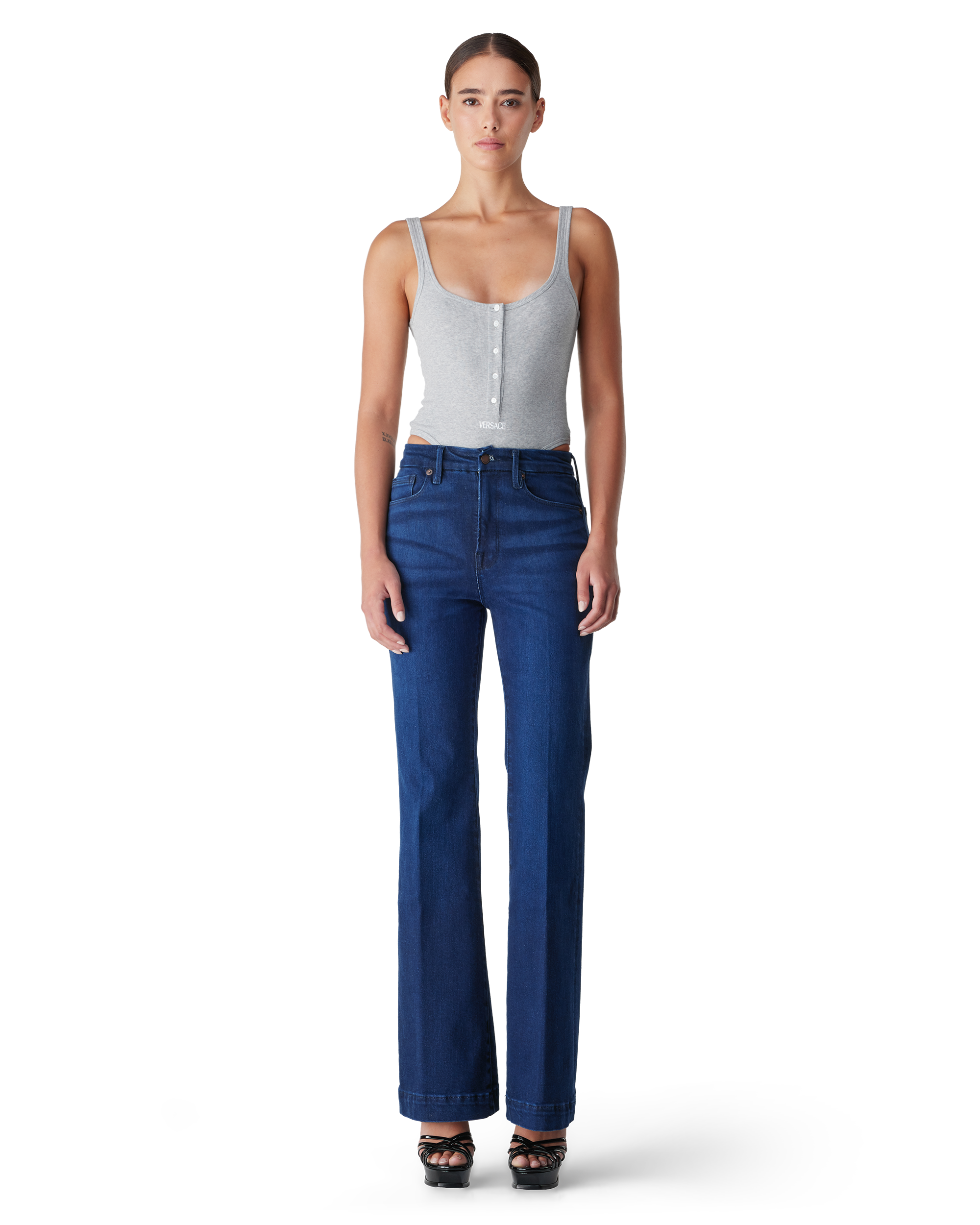 Legs Flare Compression Jeans