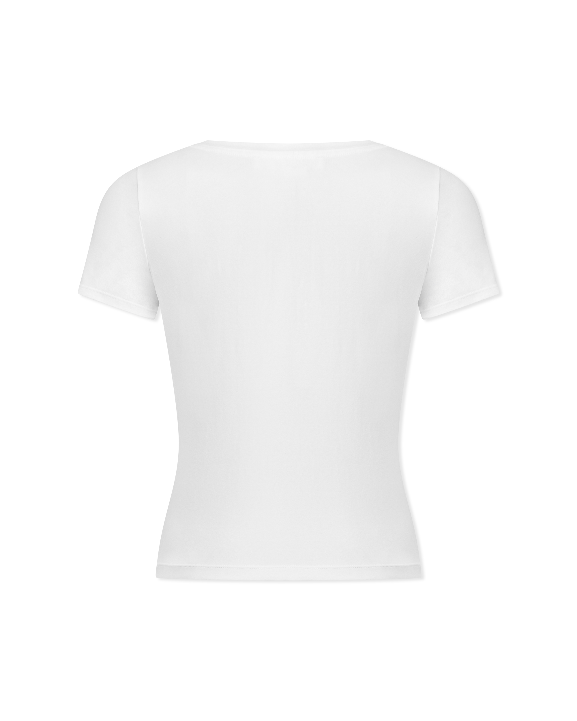Super Stretch V-Neck Baby Tee