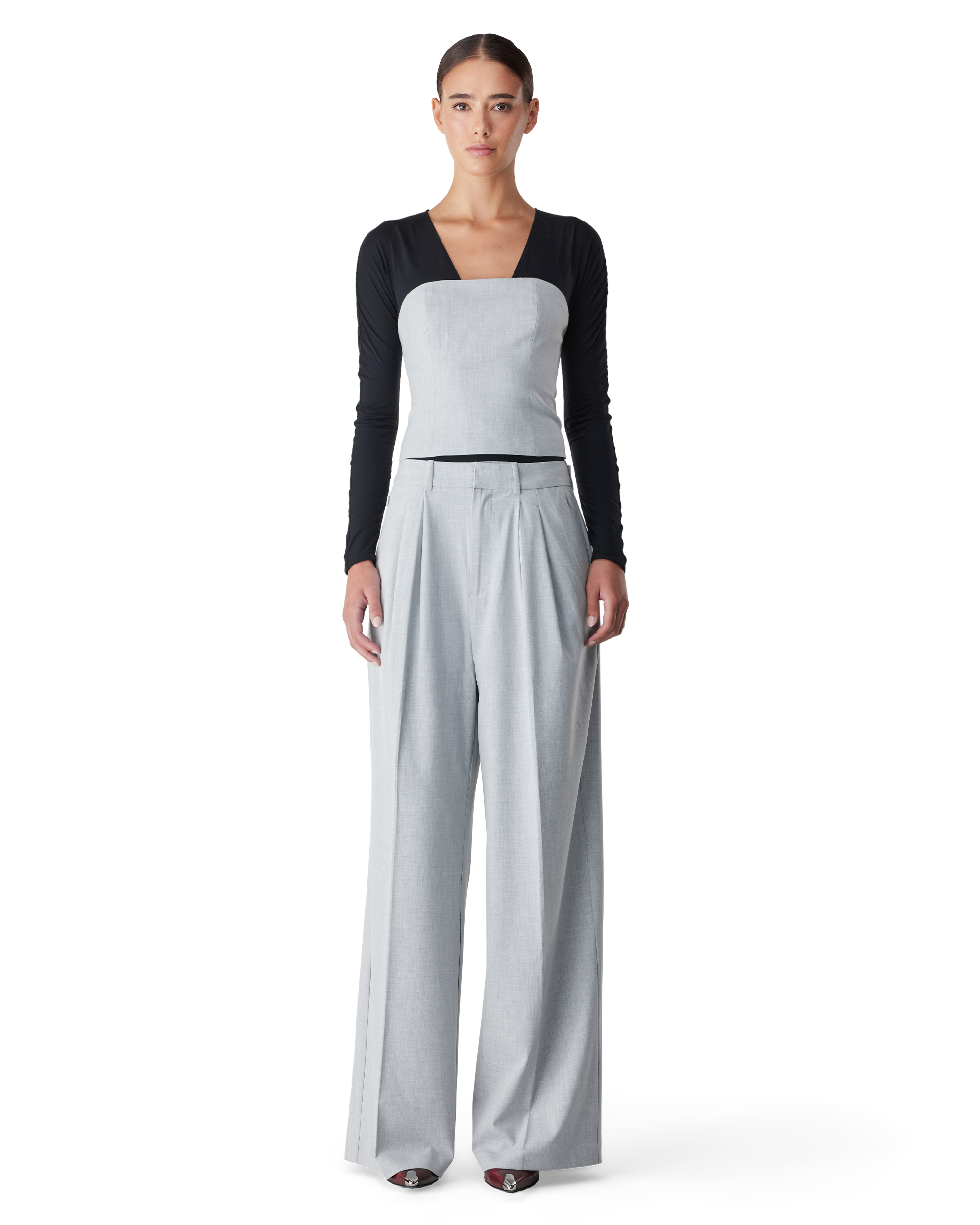 Essential Suiting Strapless Top