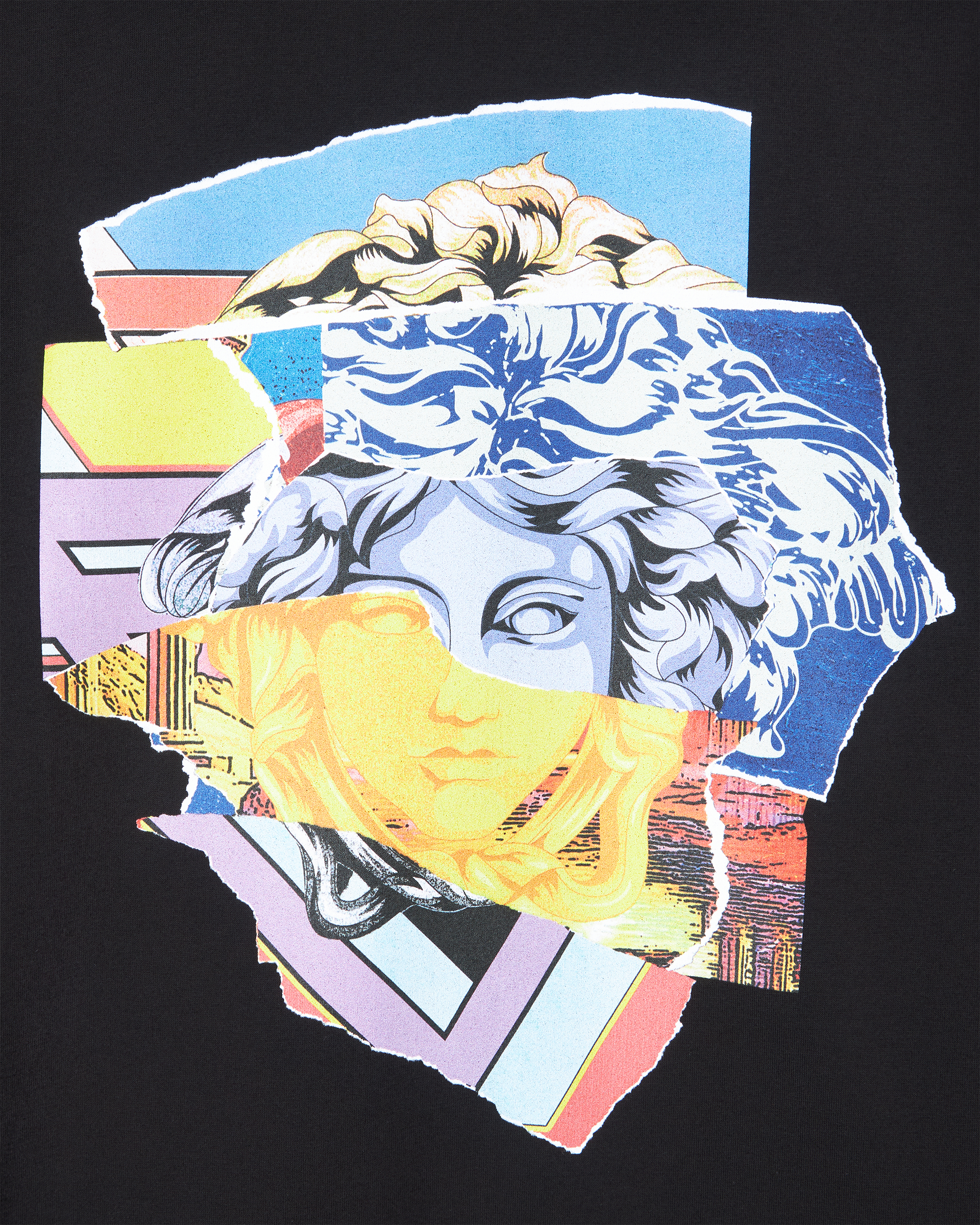 Medusa Pop Art Collage T-Shirt
