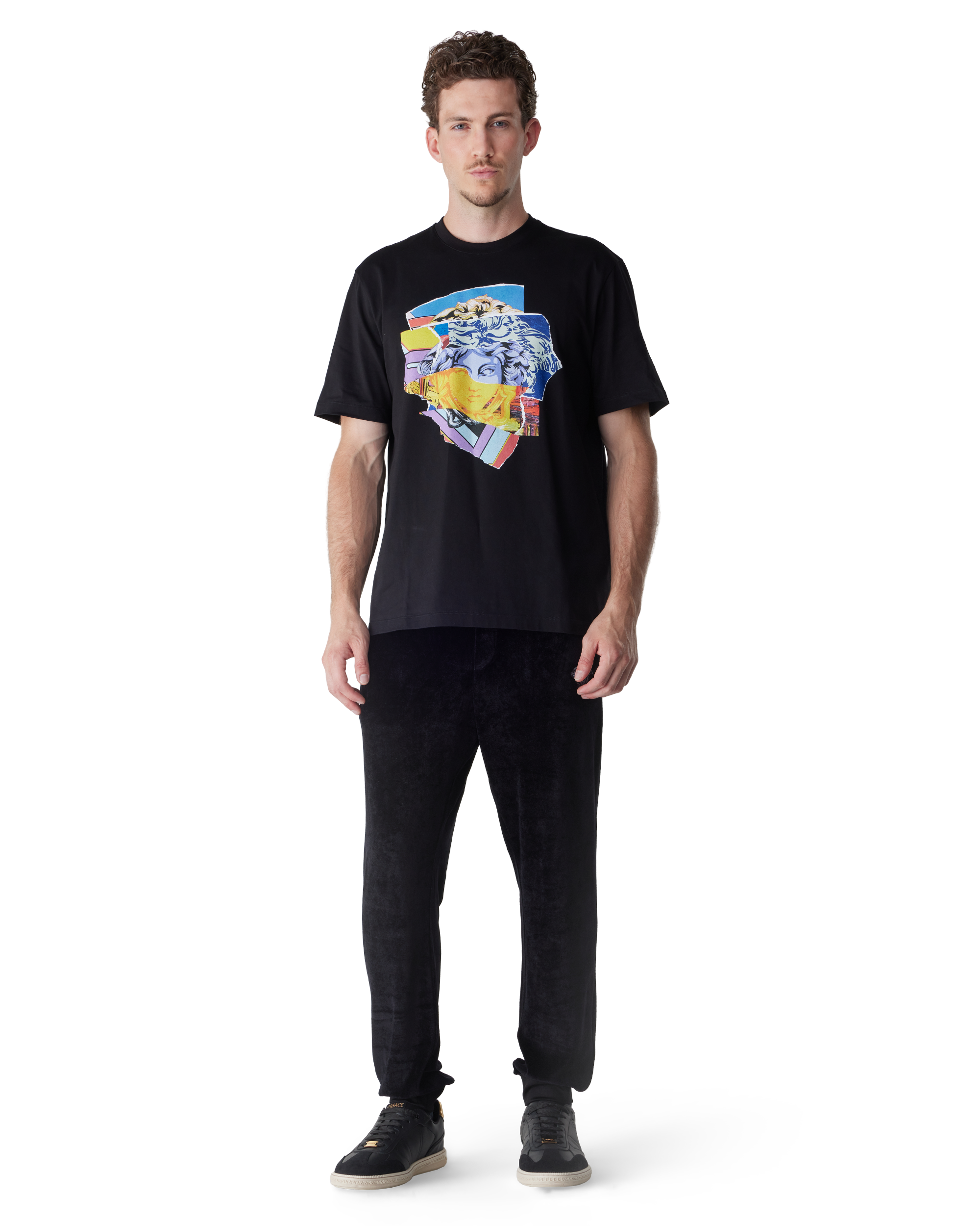 Medusa Pop Art Collage T-Shirt