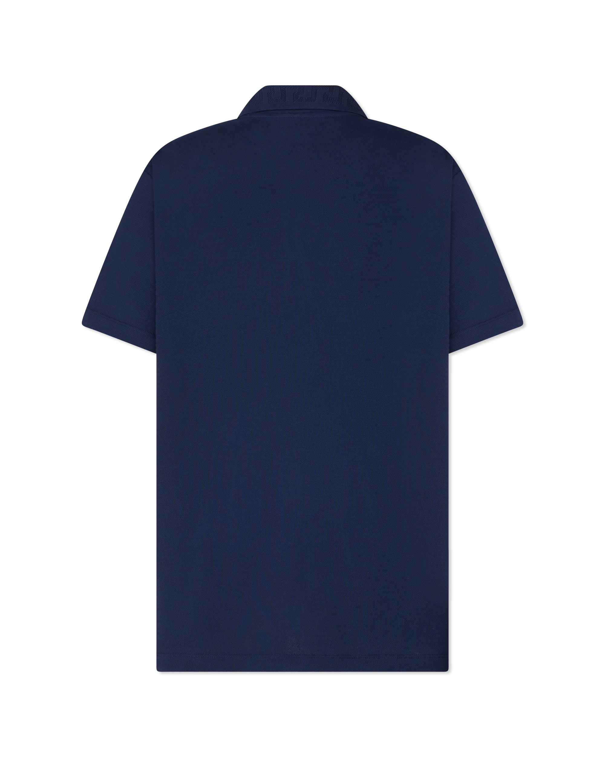 Medusa Embroidered Cotton Piqué Polo