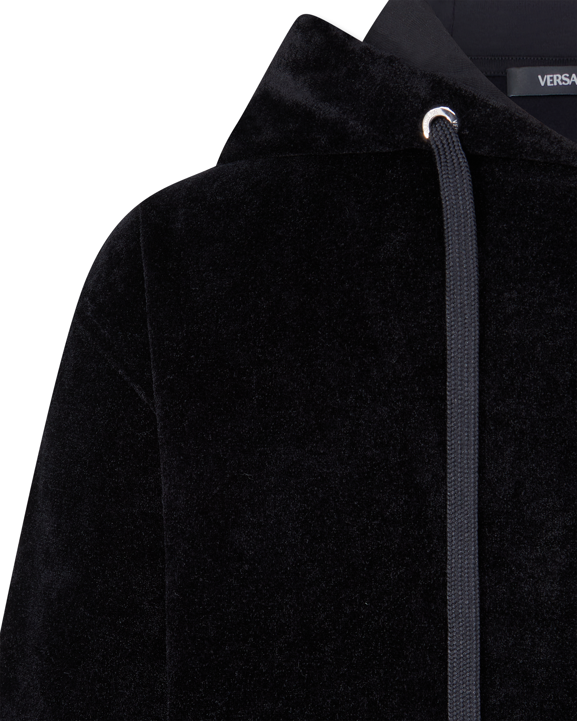 Medusa Embroidered Chenille Zip Hoodie