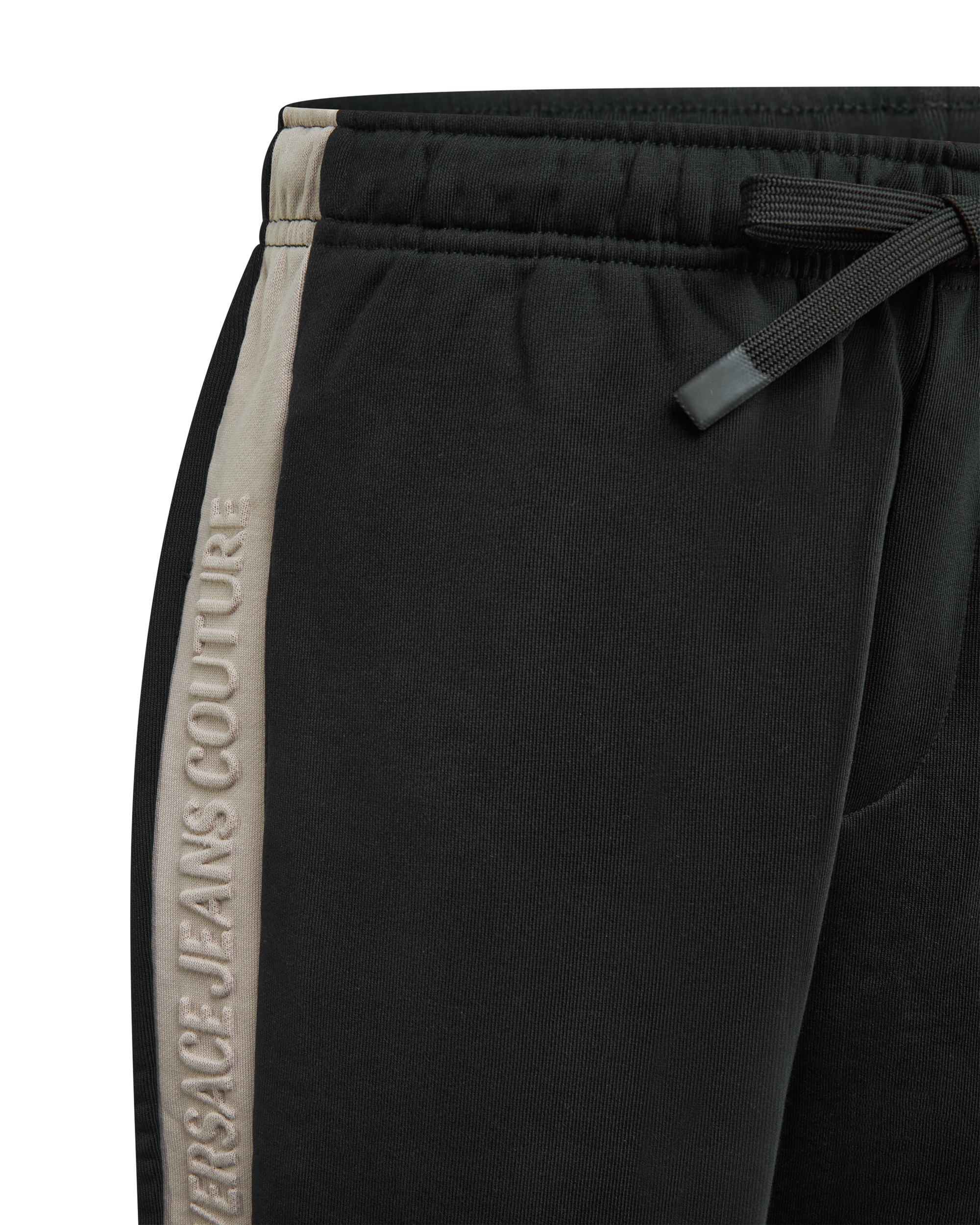 Logo Tape Striped Sweatpants
