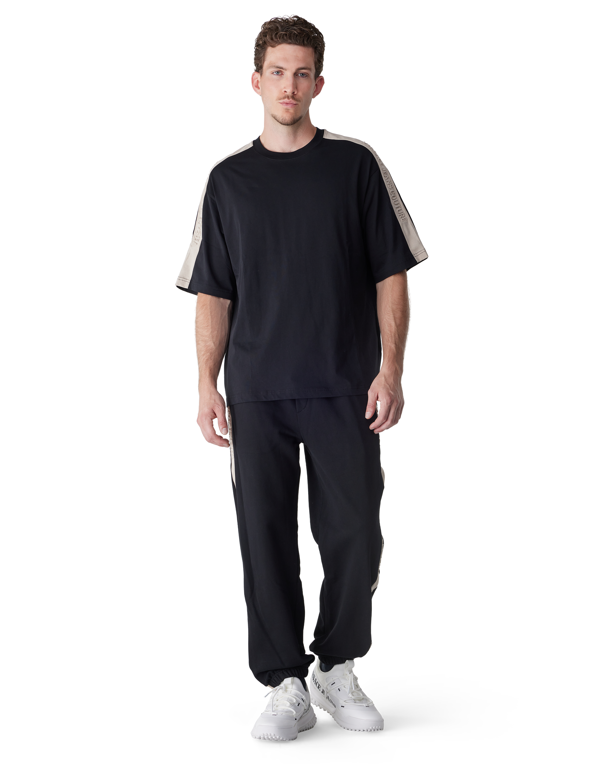 Logo Tape Stripe T-Shirt