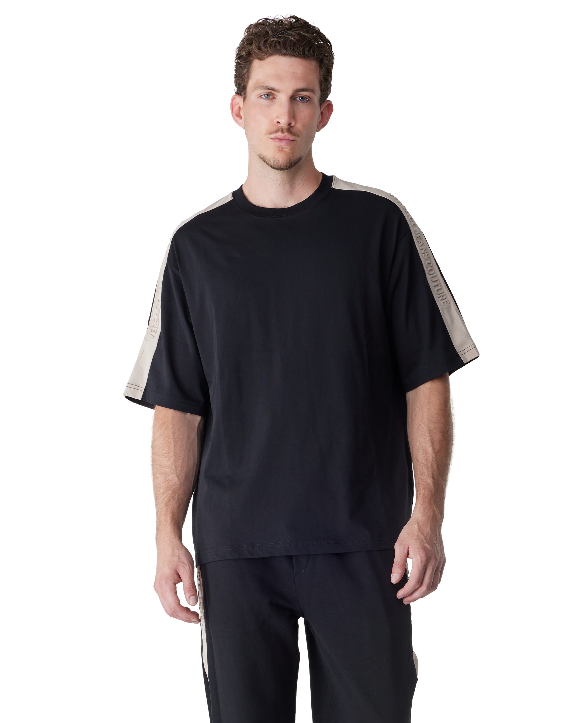 Logo Tape Stripe T-Shirt