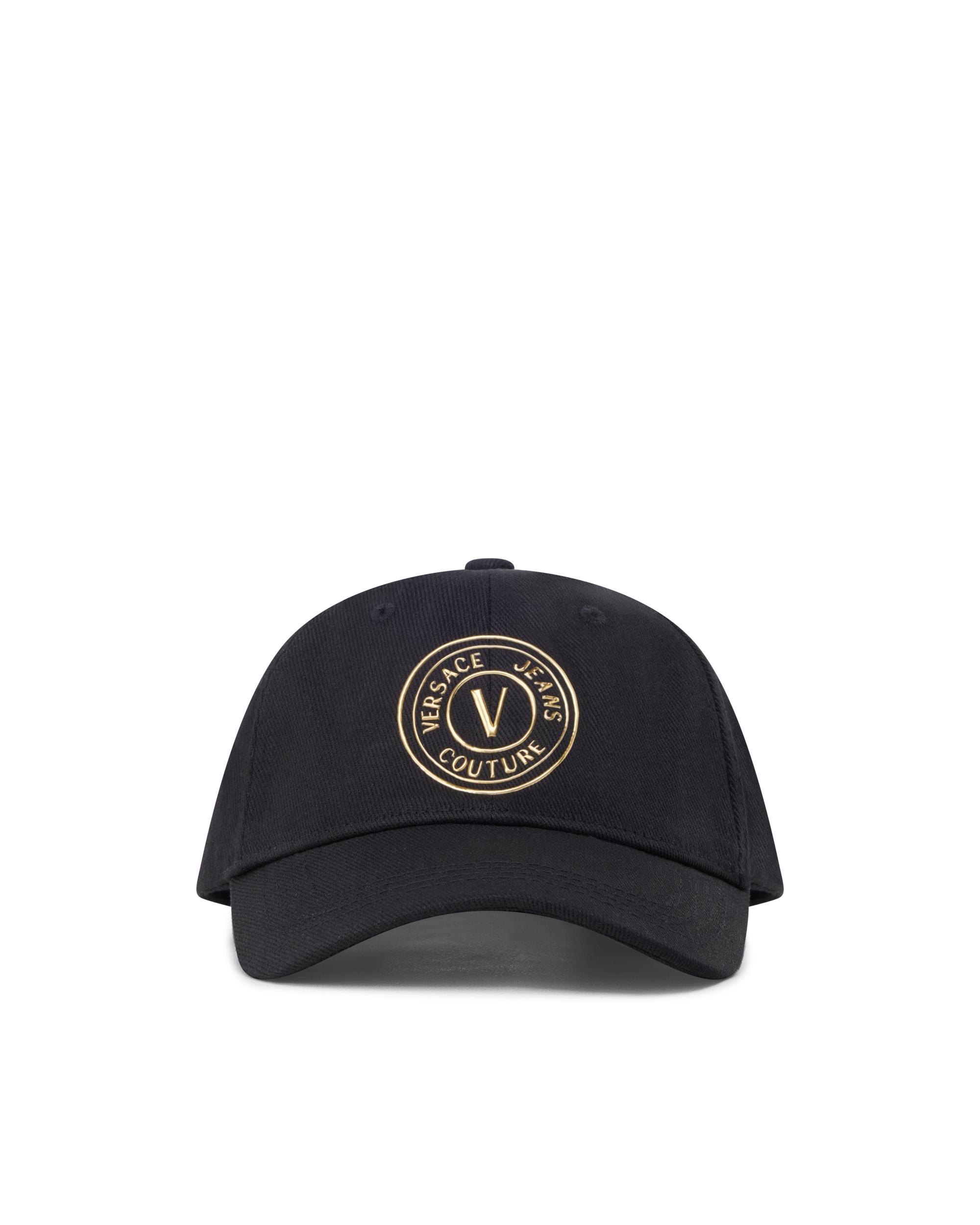 V-Emblem Canvas Baseball Cap
