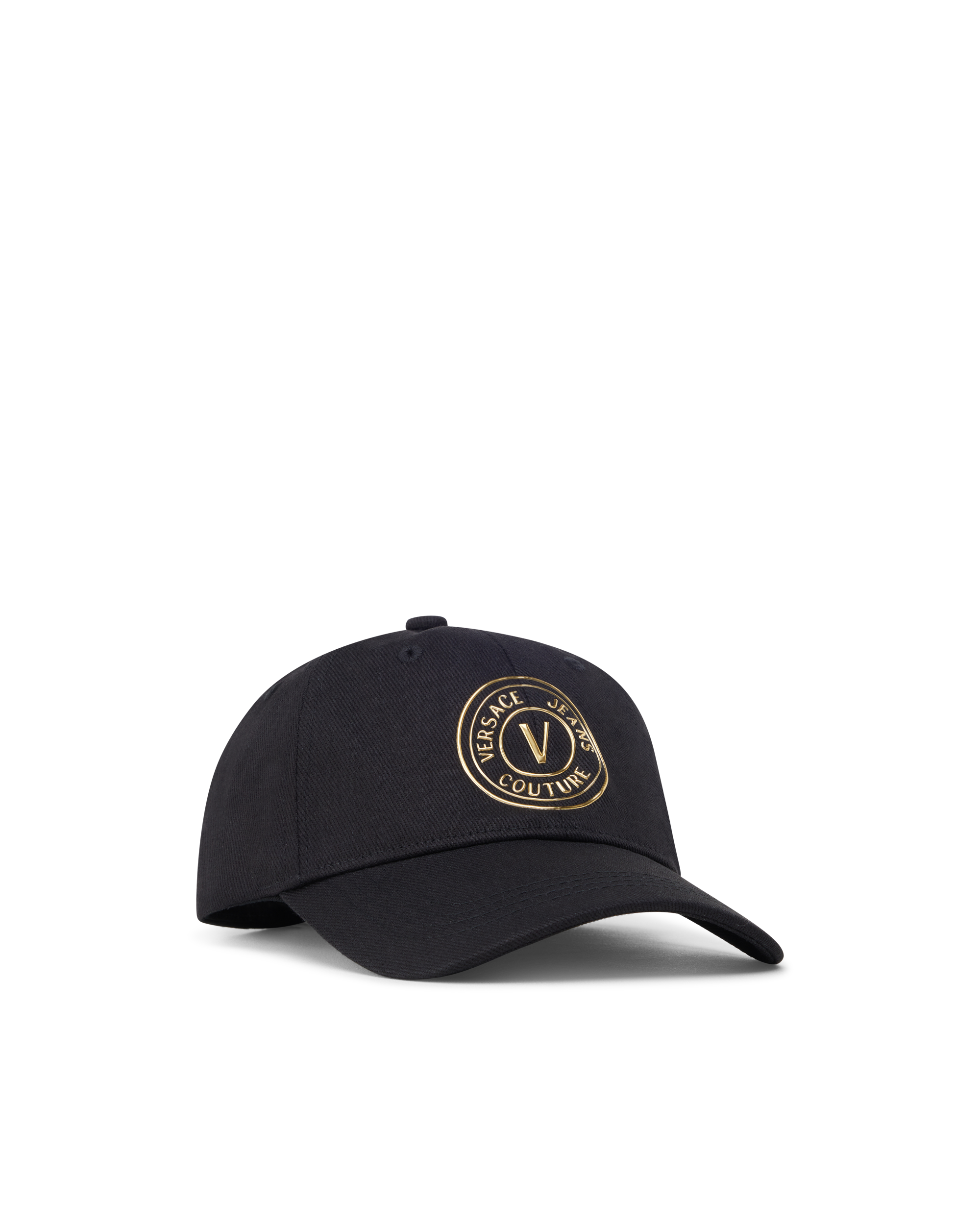 V-Emblem Canvas Baseball Cap