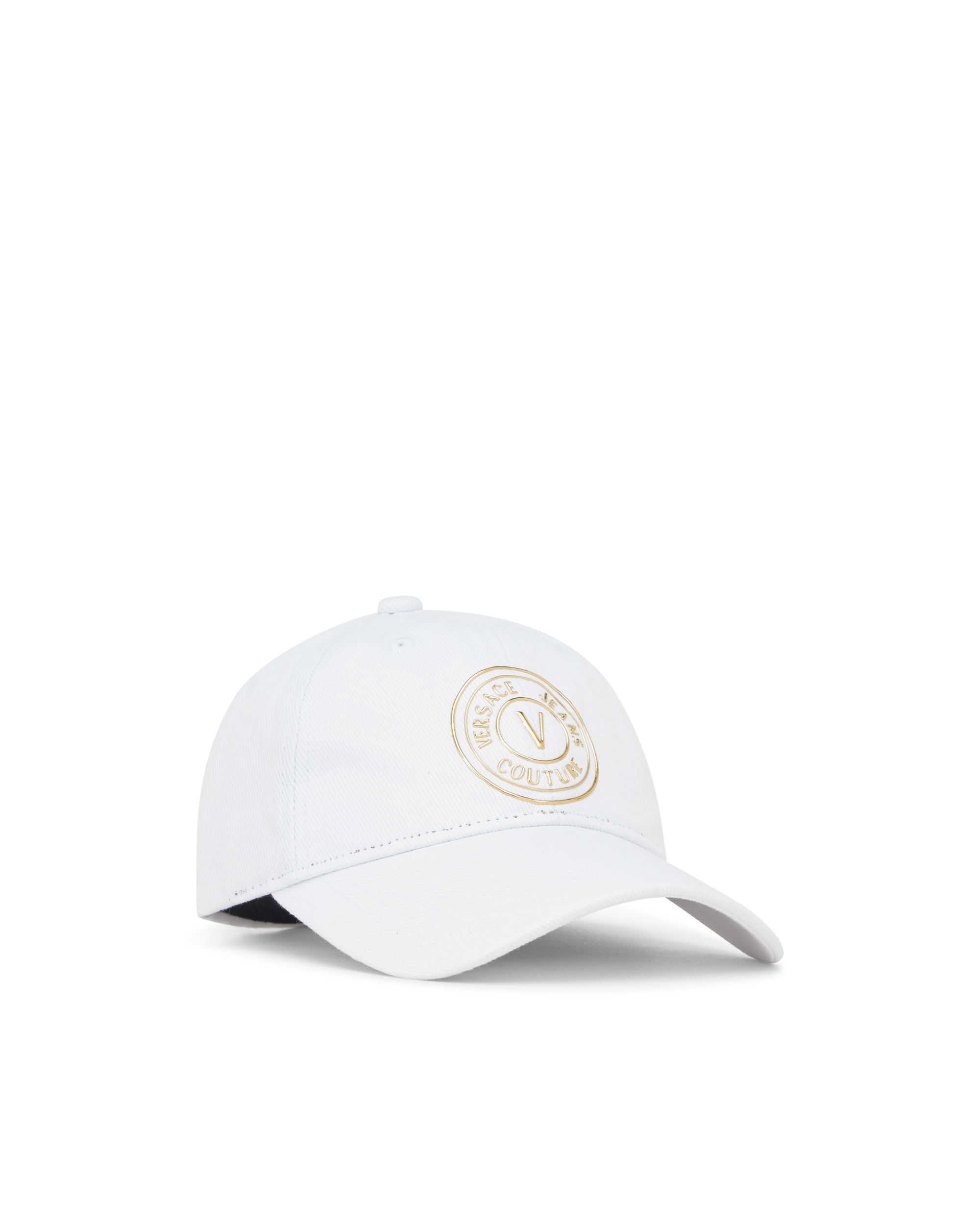 V-Emblem Canvas Baseball Cap