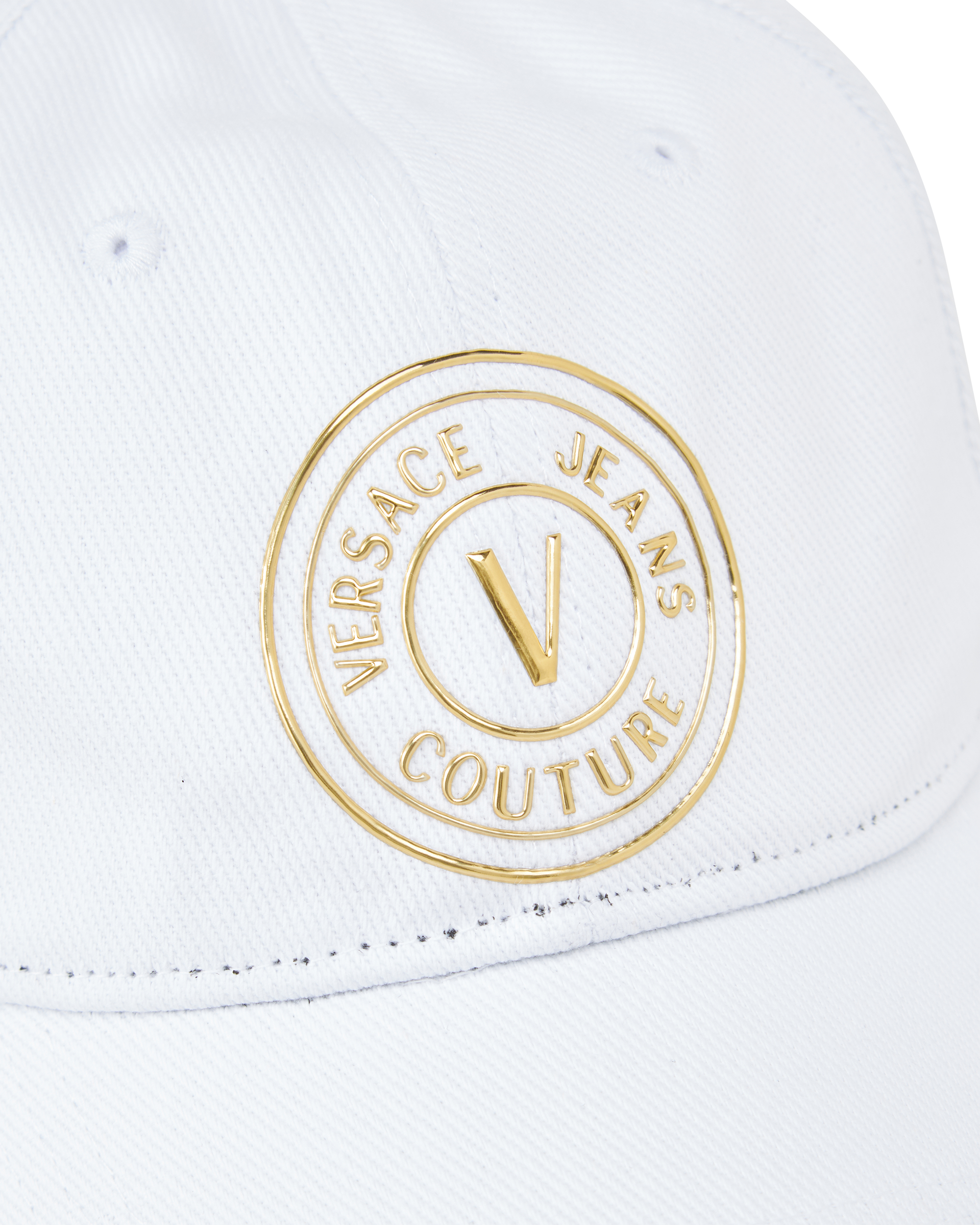V-Emblem Canvas Baseball Cap