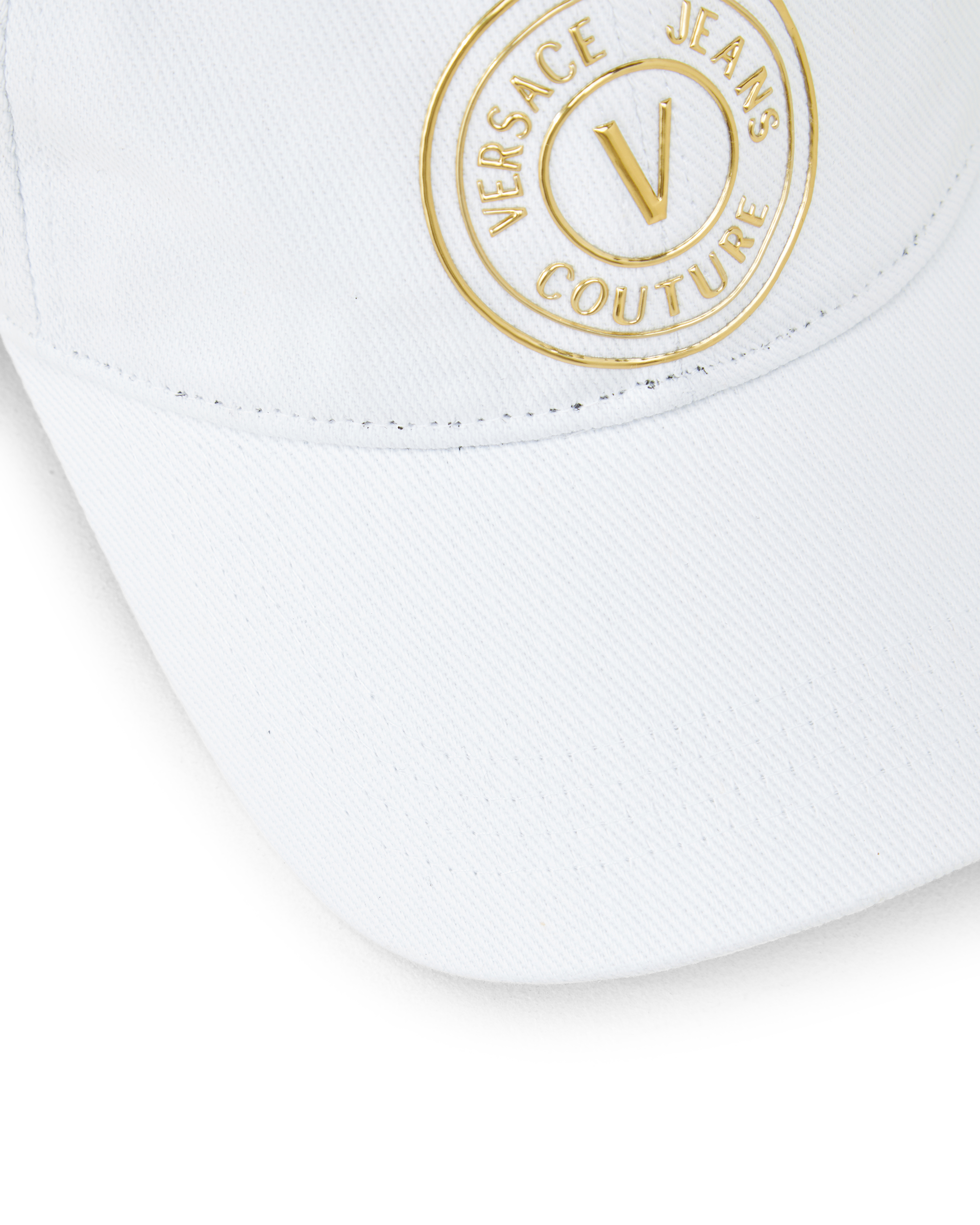 V-Emblem Canvas Baseball Cap