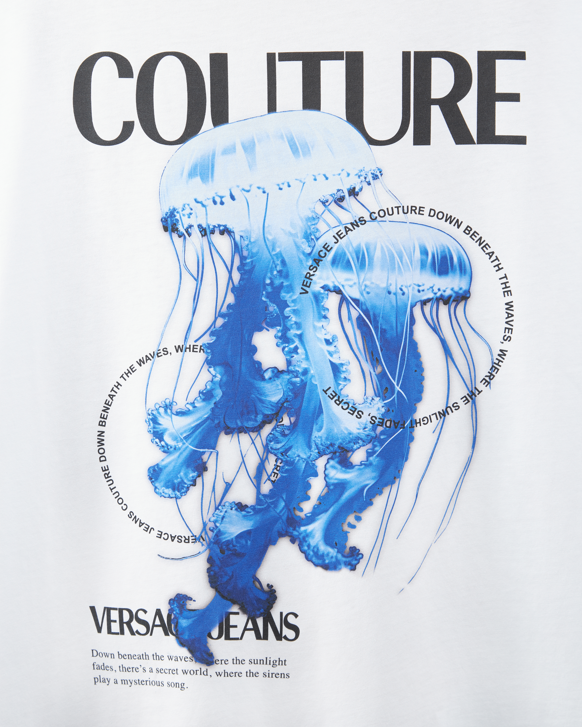 Jellyfish Printed Long Sleeve T-Shirt