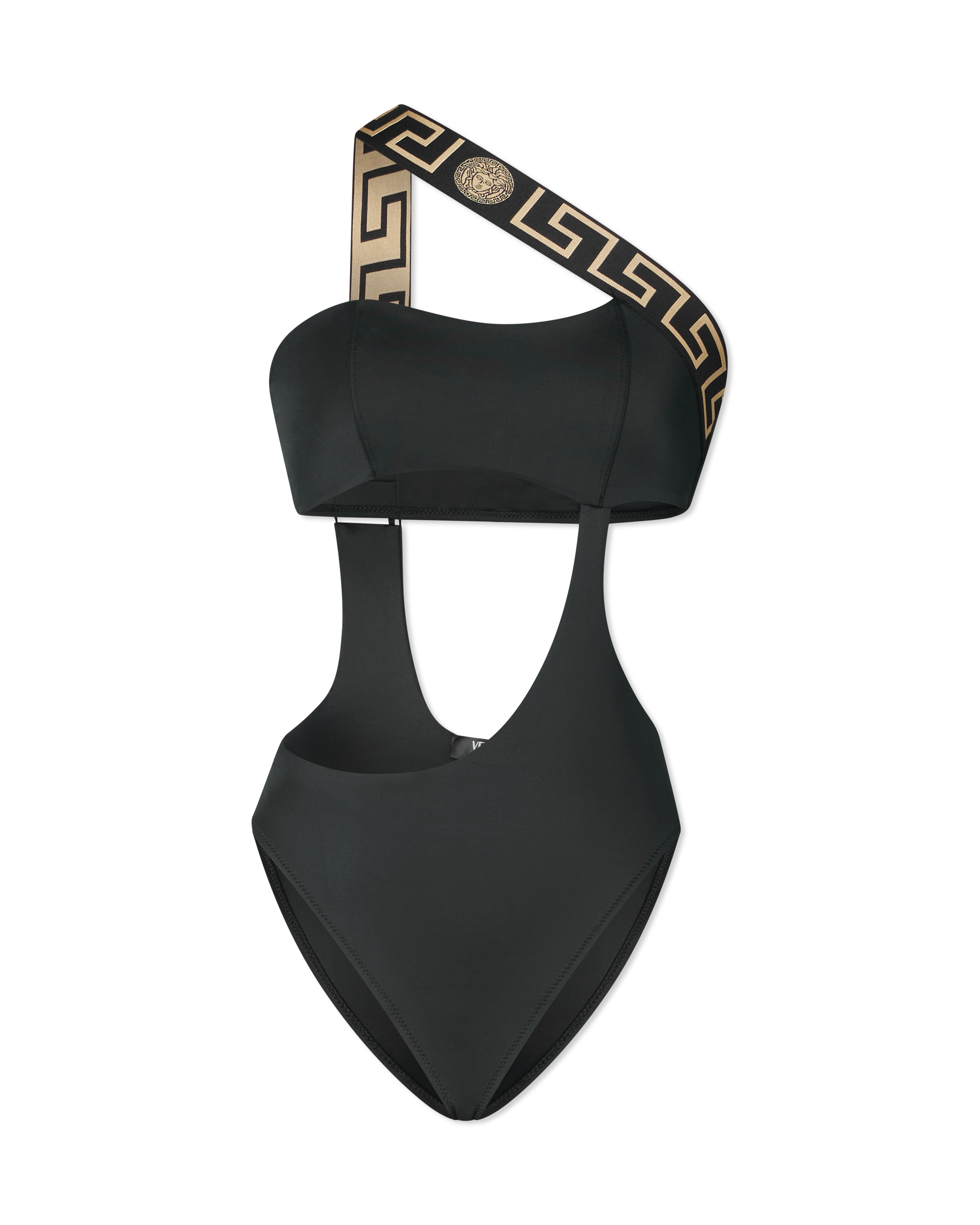 Greca Asymmetrical One-Piece Swimsuit