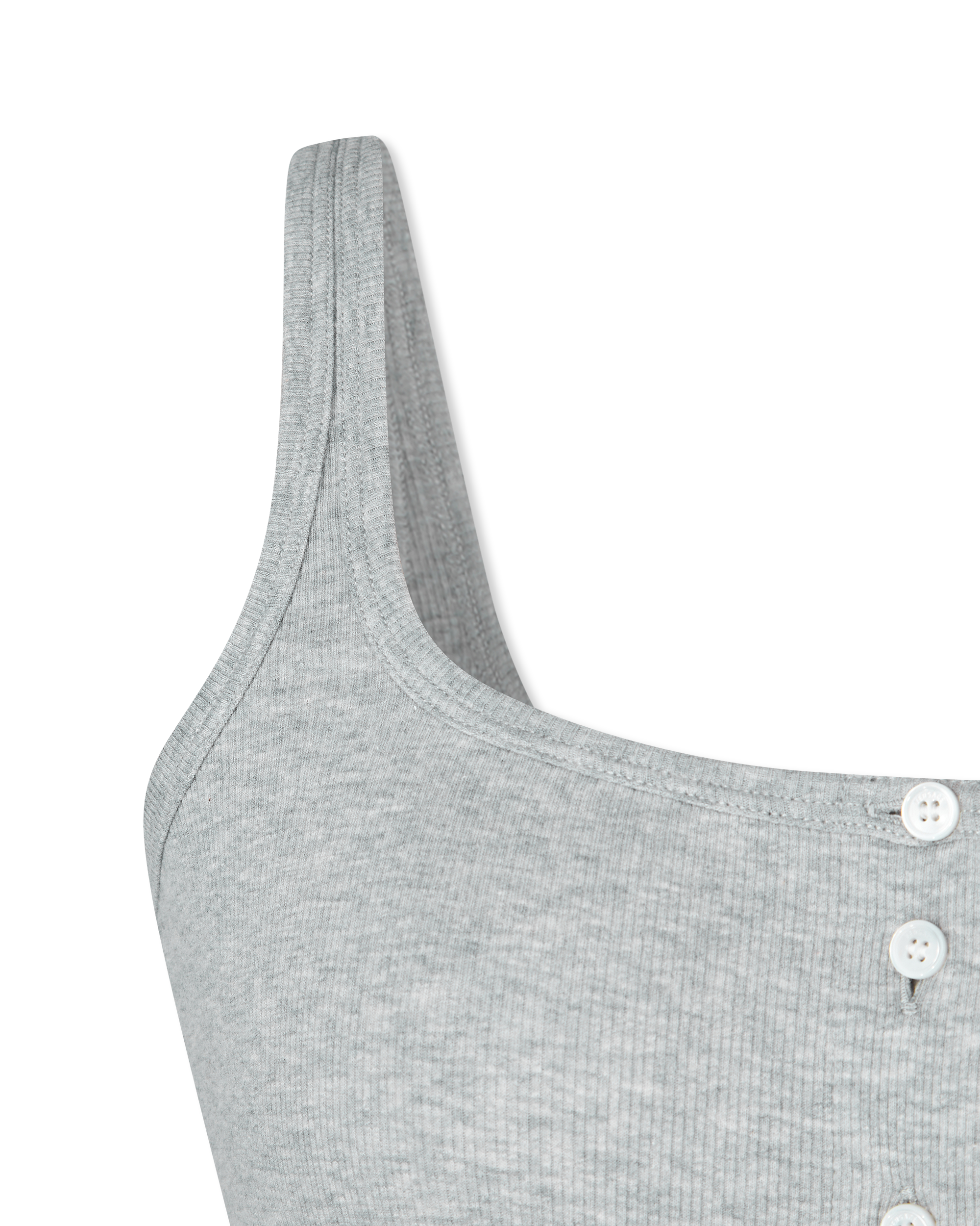 Logo-Detail Button-Up Bodysuit