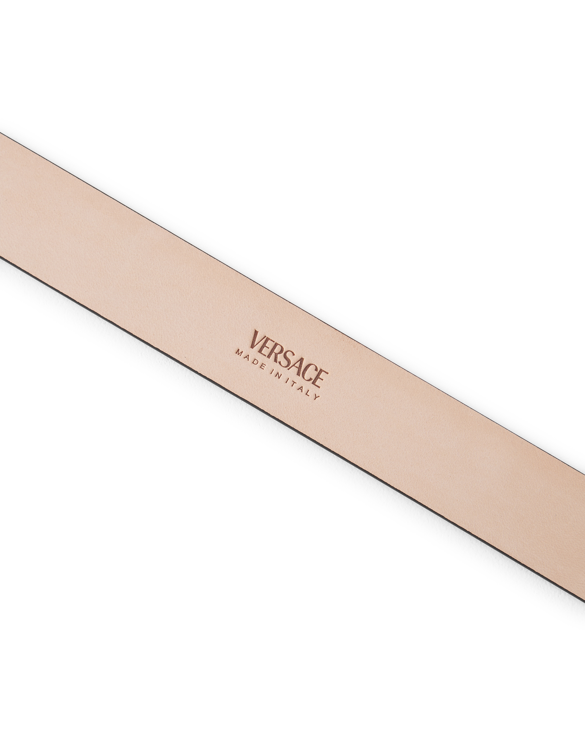 Safety Pin Leather Belt