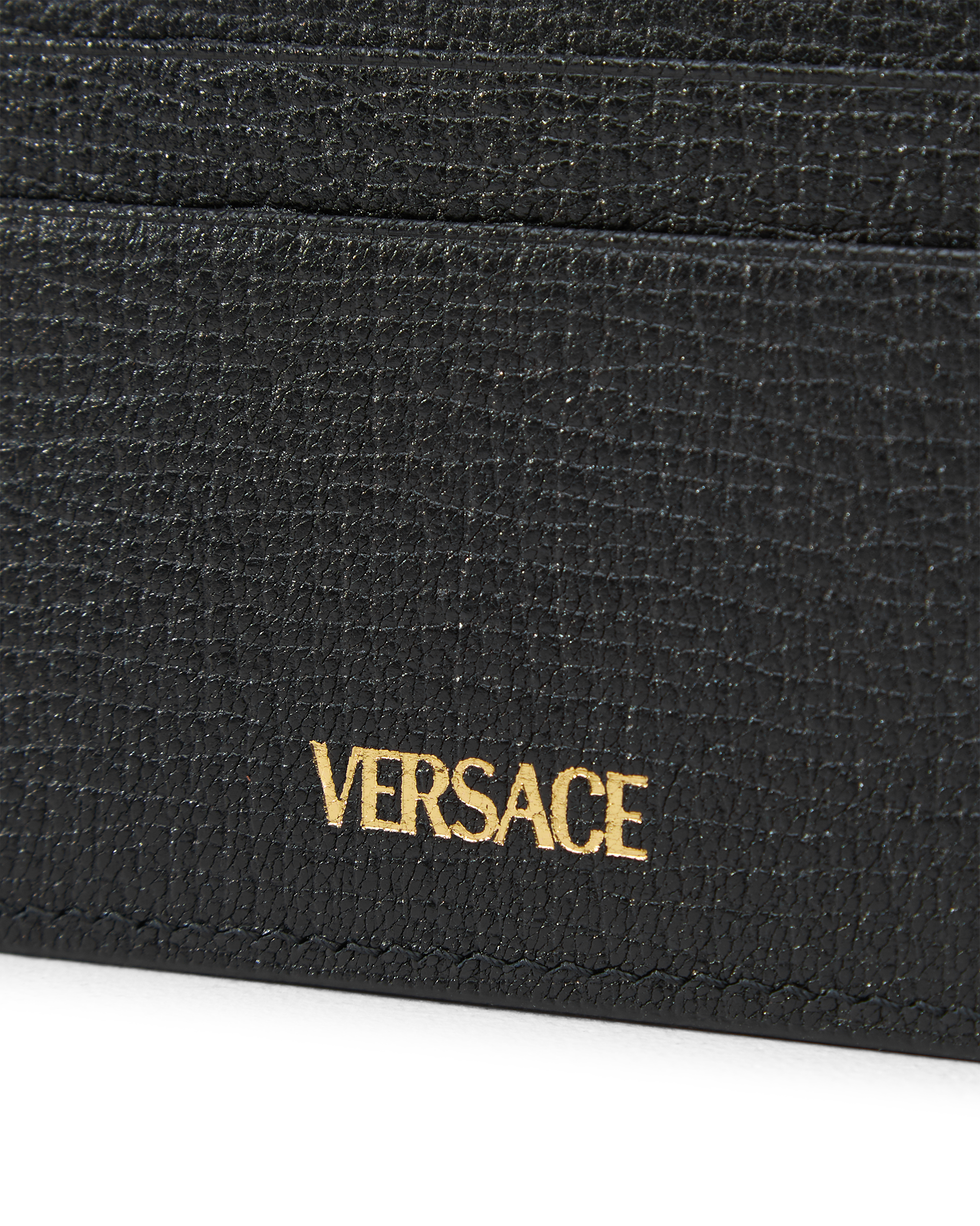 Medusa Biggie Leather Card Holder