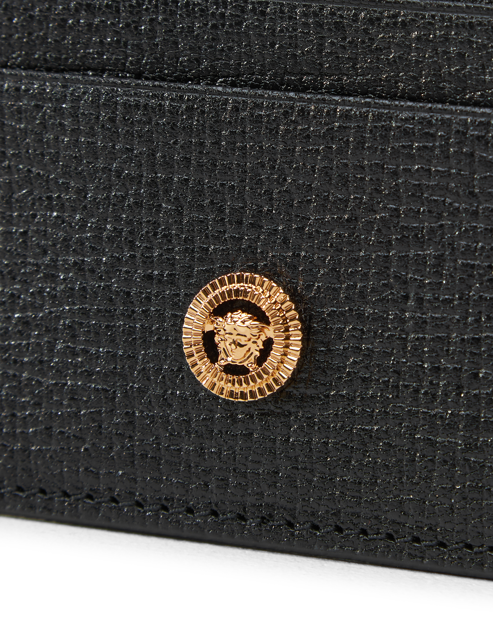 Medusa Biggie Leather Card Holder