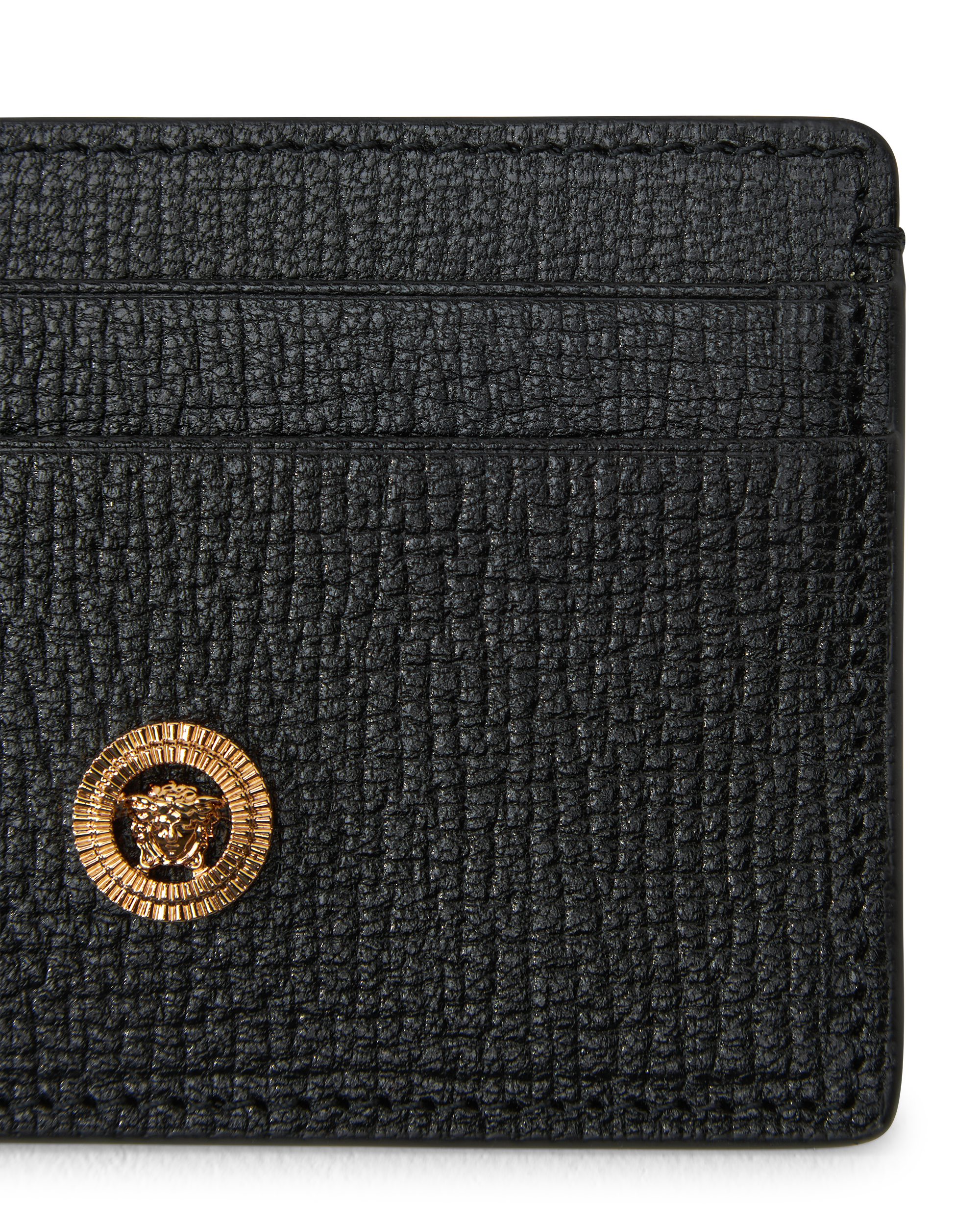 Medusa Biggie Leather Card Holder