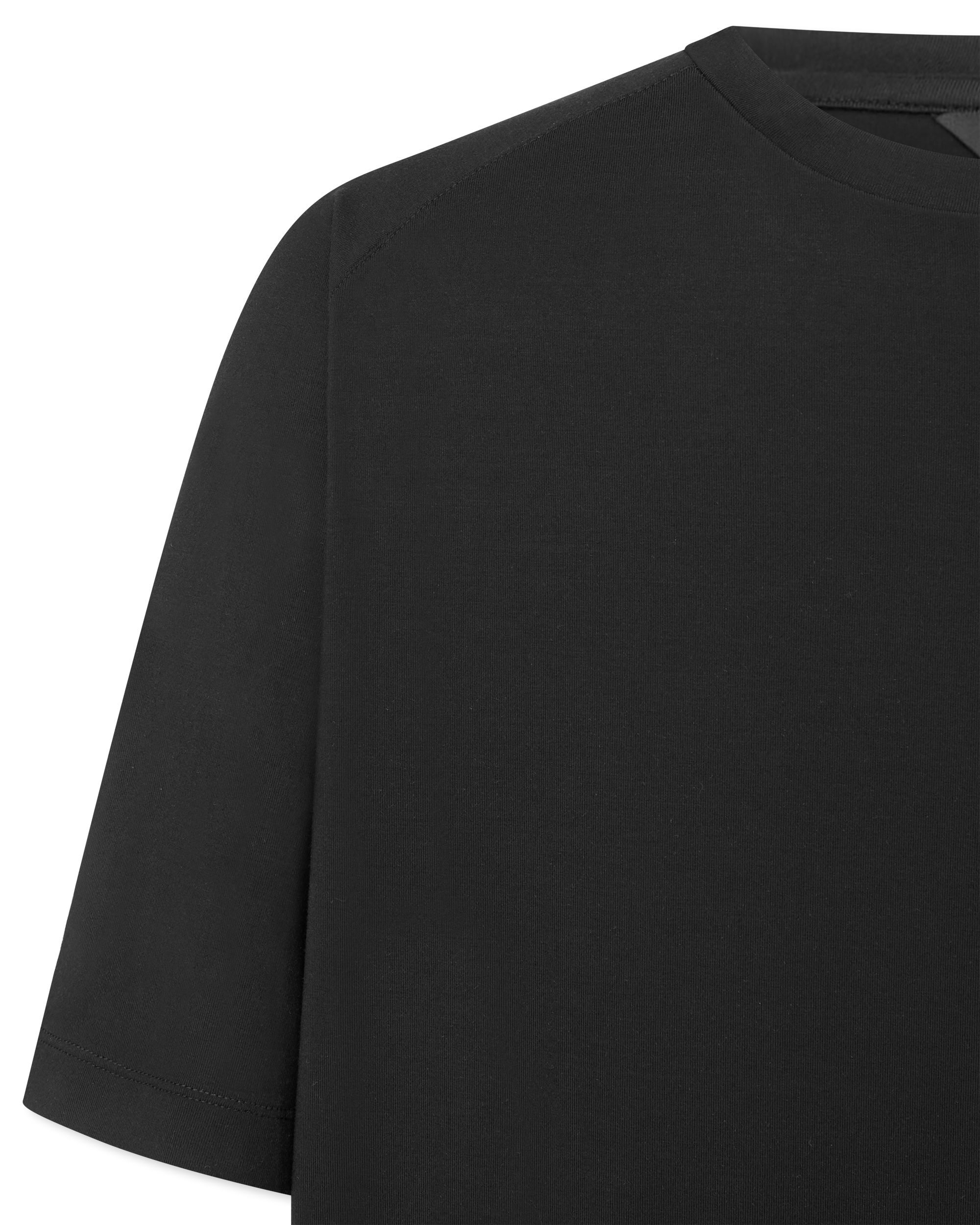 Raglan Scallop Crew T-shirt