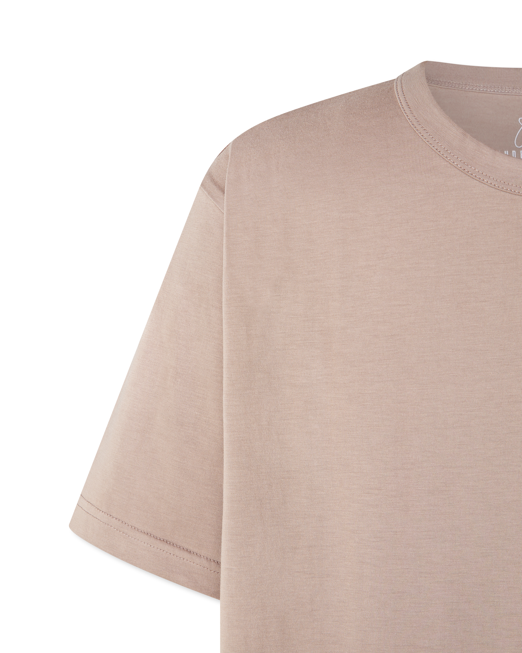 Camel Us-grown Kris Supima Cotton T-Shirt by Jude Neale | DIHSAN