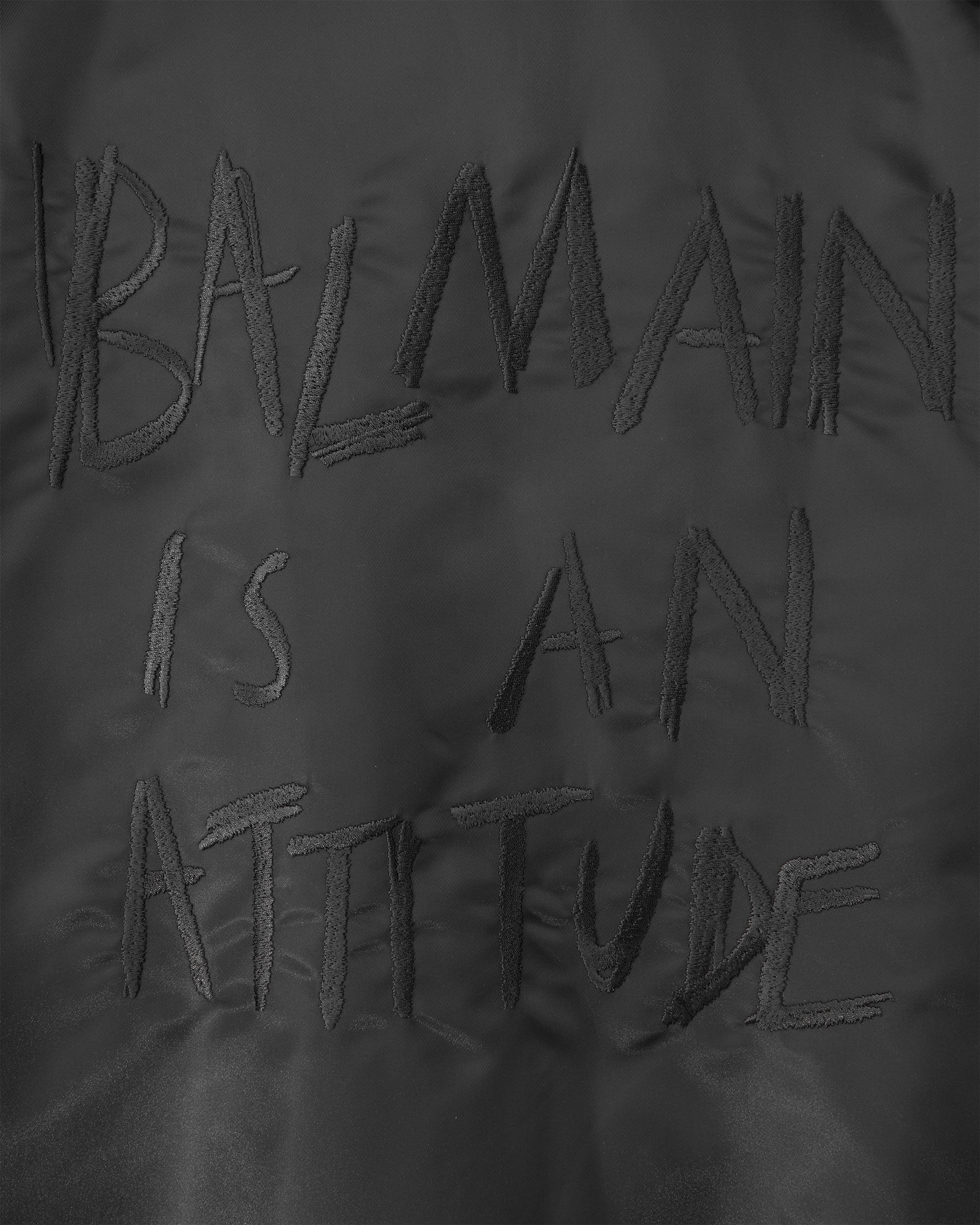 Attitude Nylon Bomber Jacket