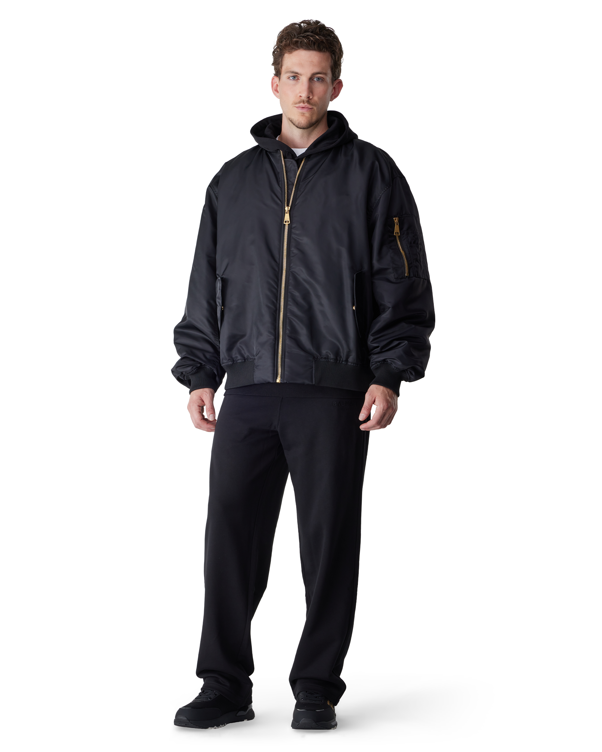 Attitude Nylon Bomber Jacket