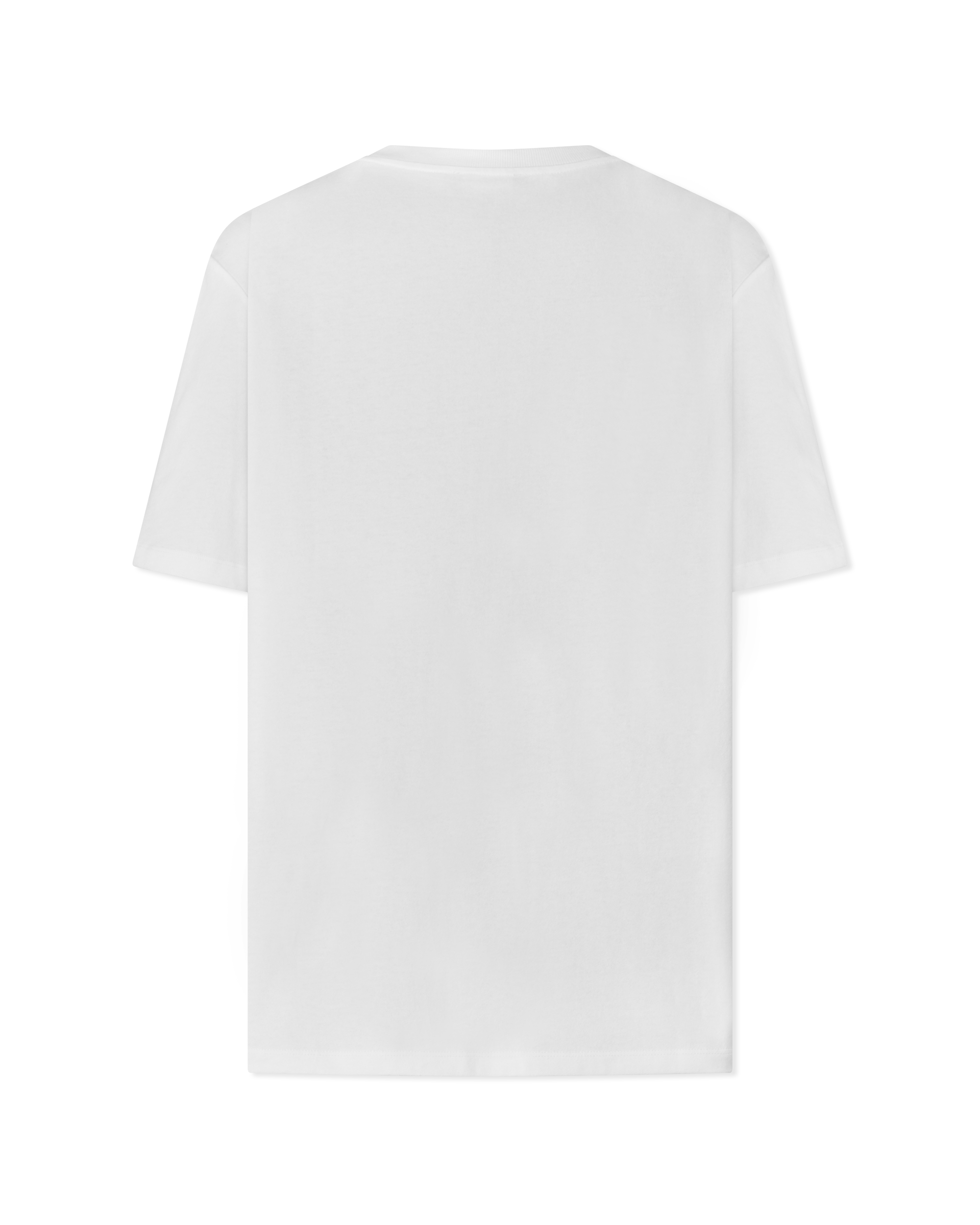 Flocked Balmain Letter Logo T-Shirt