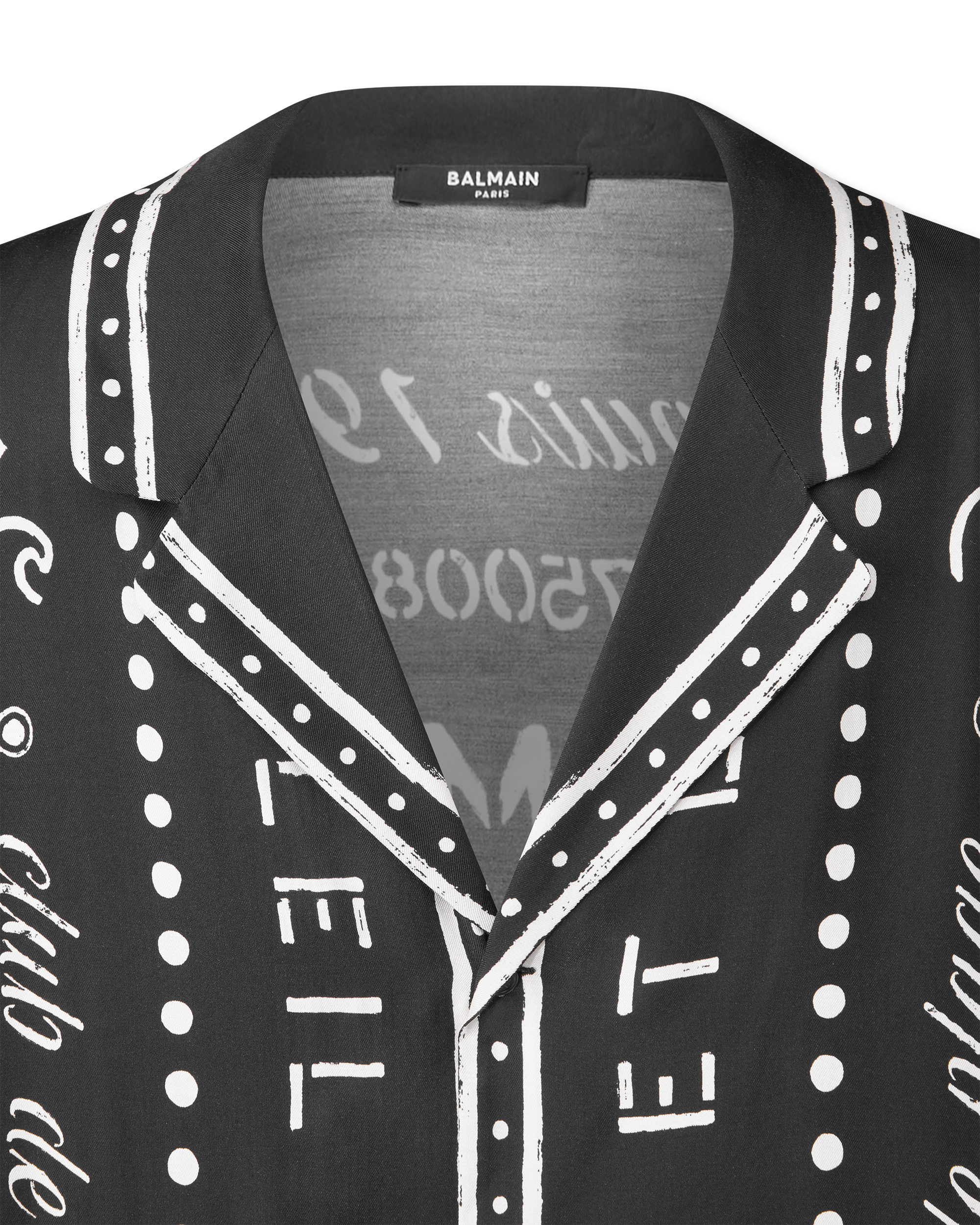 Balmain Club Printed Pyjama Shirt