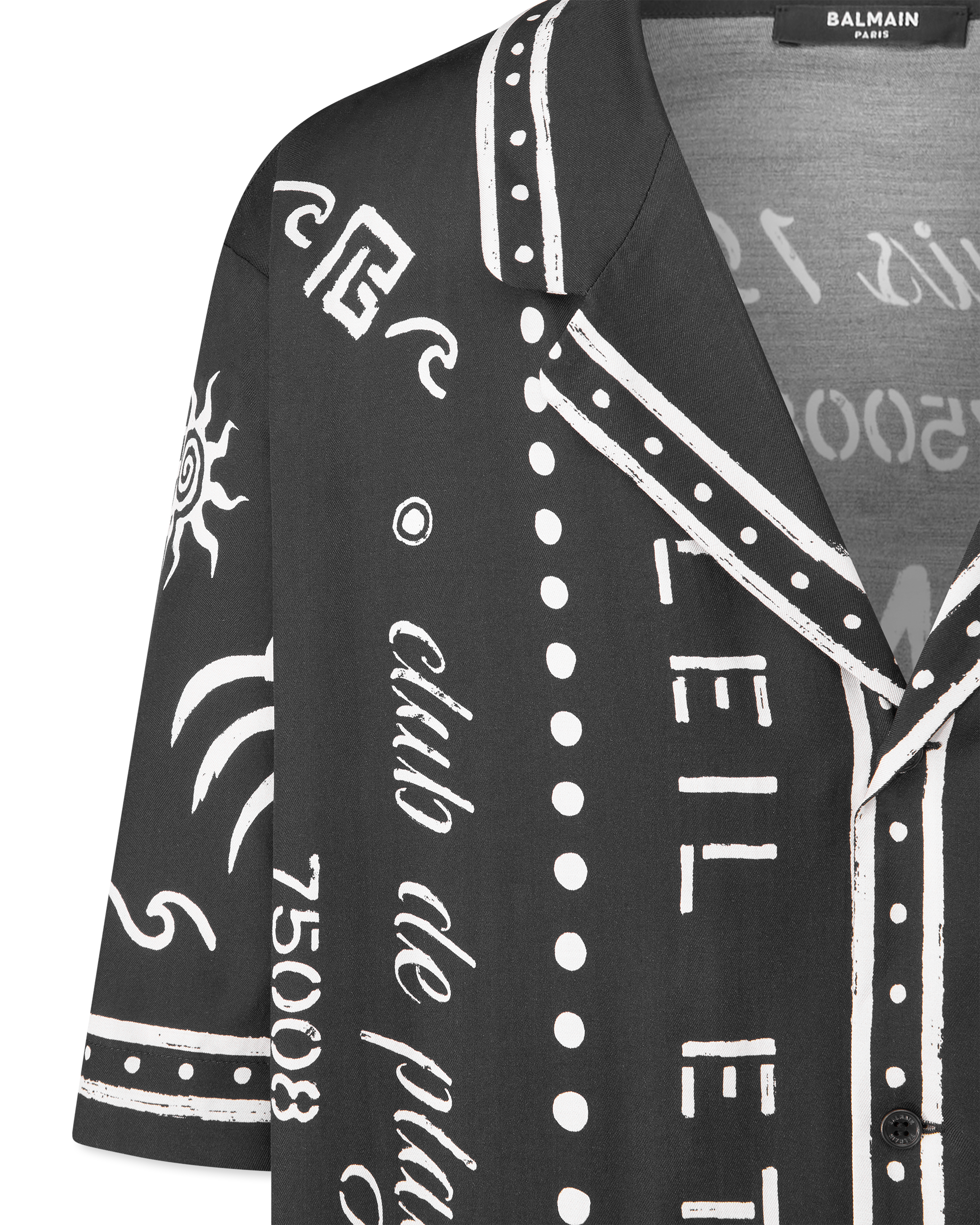 Balmain Club Printed Pyjama Shirt