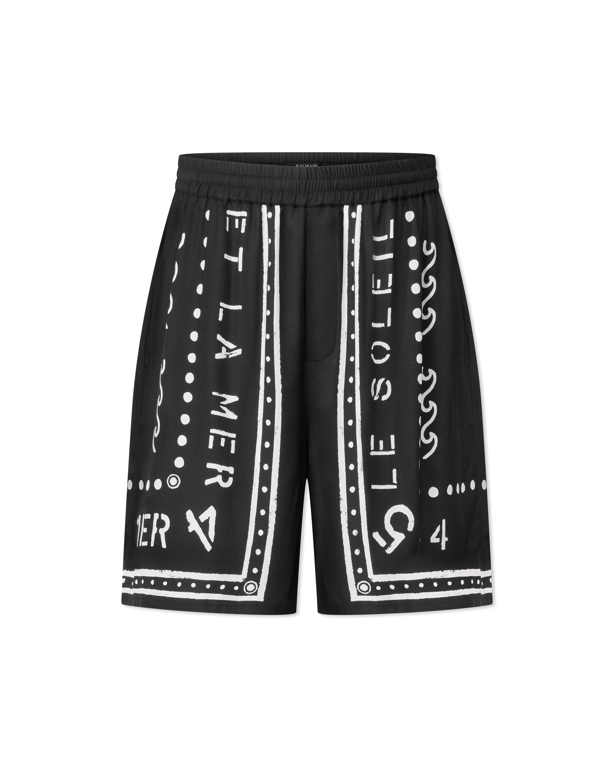 Balmain Club Printed Pyjama Shorts