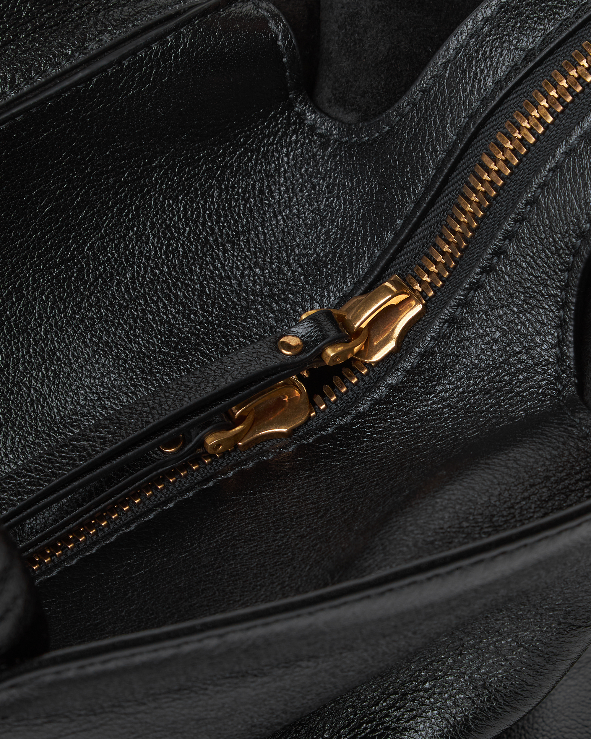Large Calfskin Anthem Zip Bag