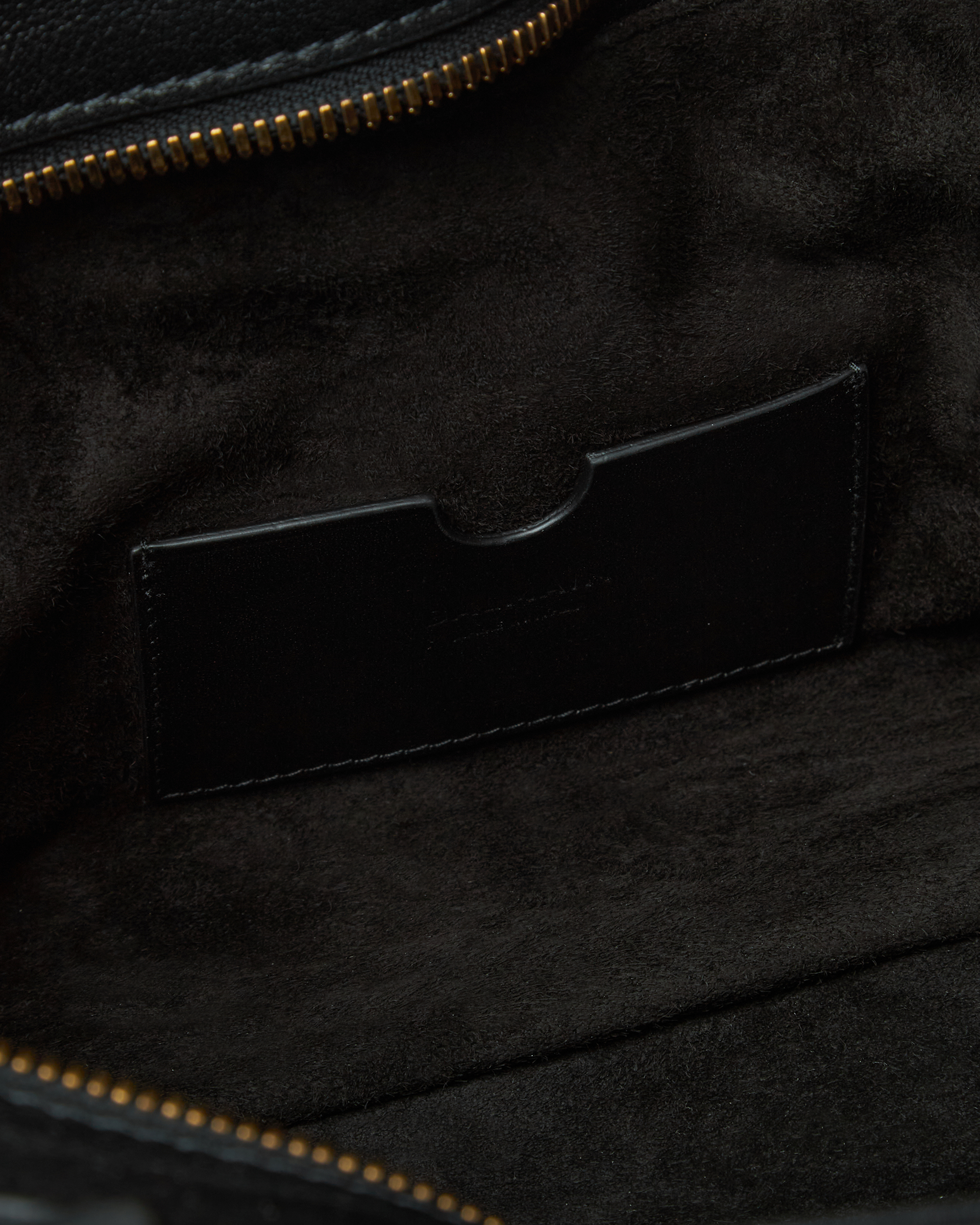 Large Calfskin Anthem Zip Bag