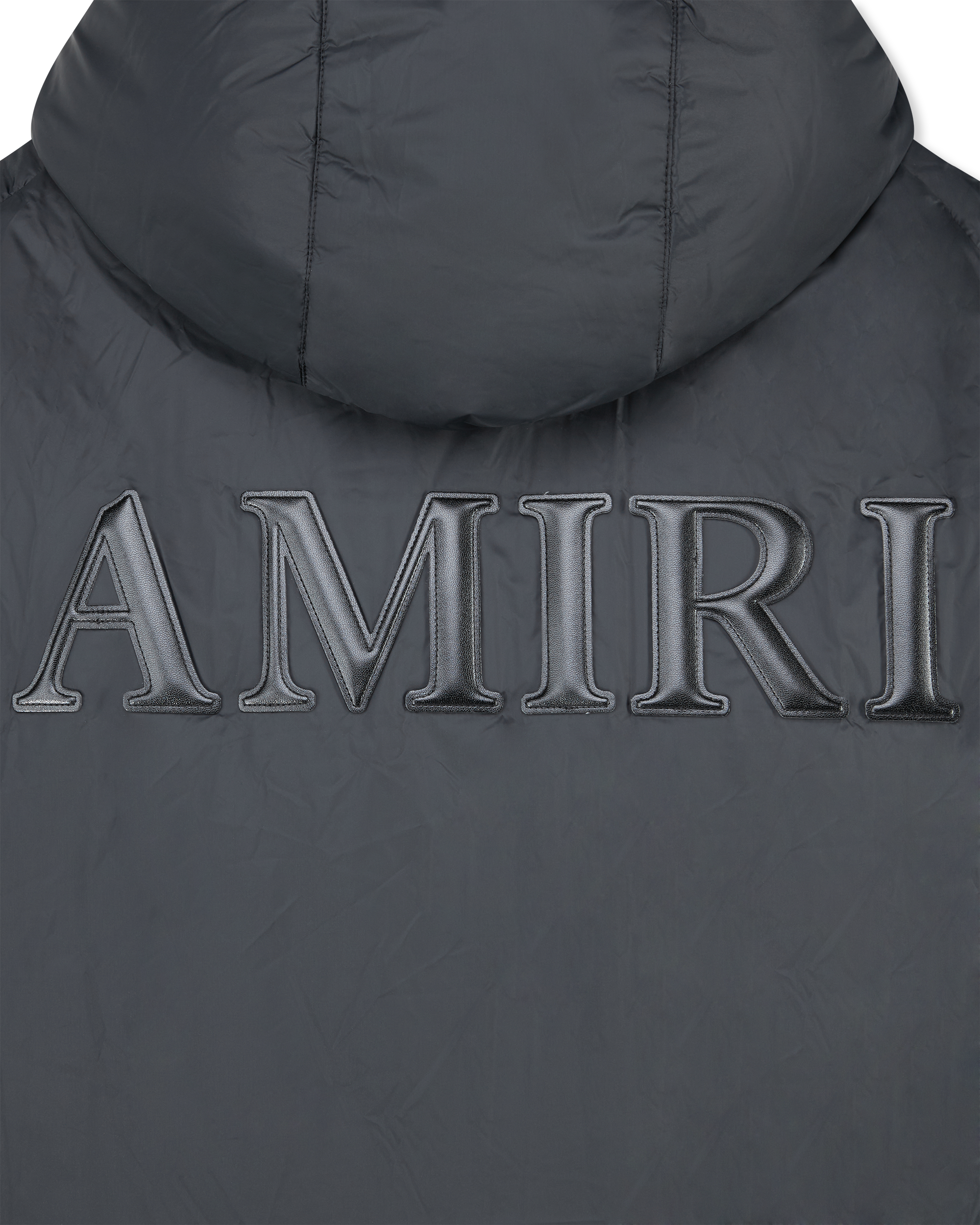 Logo Hooded Down Jacket