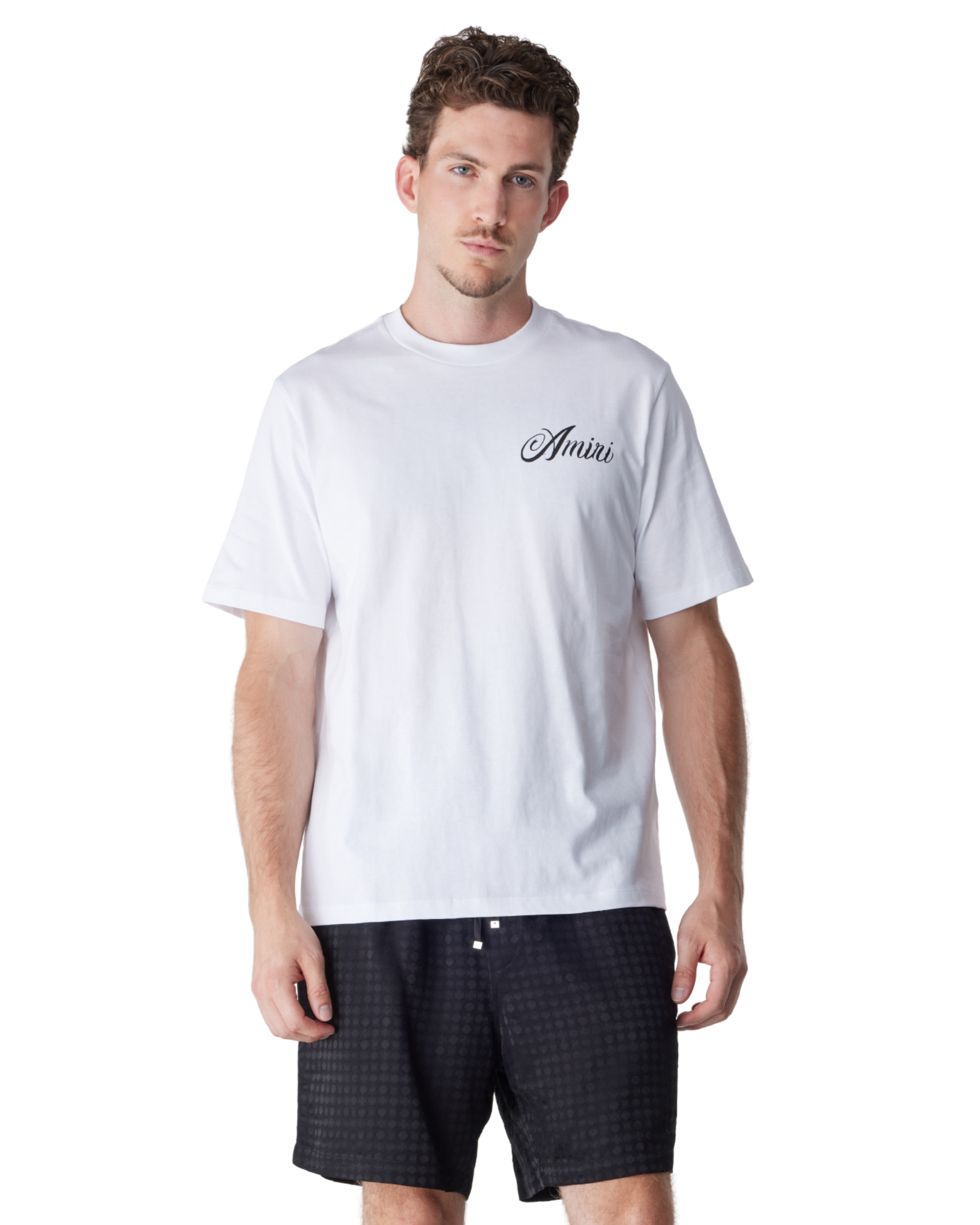 White Cotton Mountain Tee by AMIRI | DIHSAN