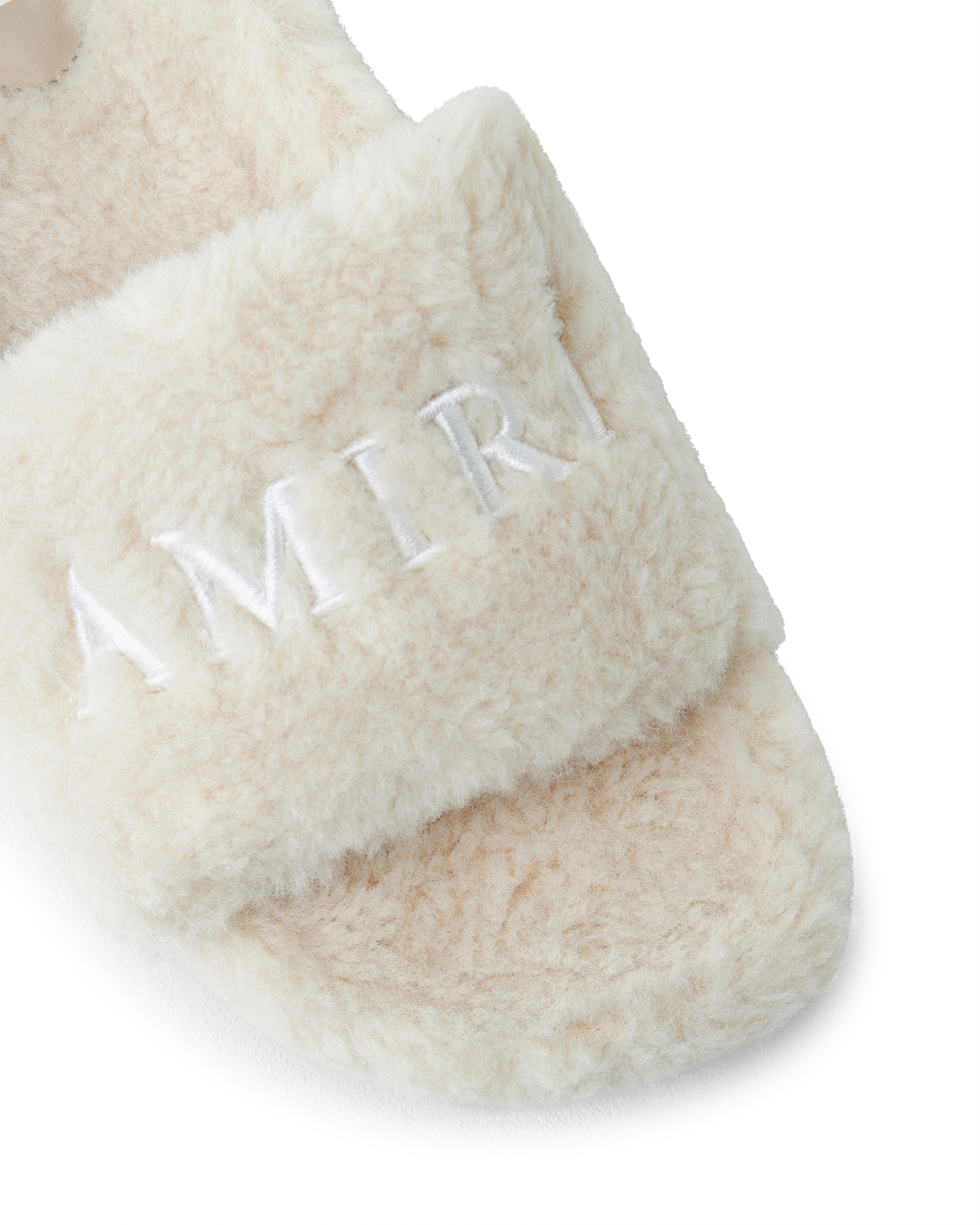 Shearling Slides