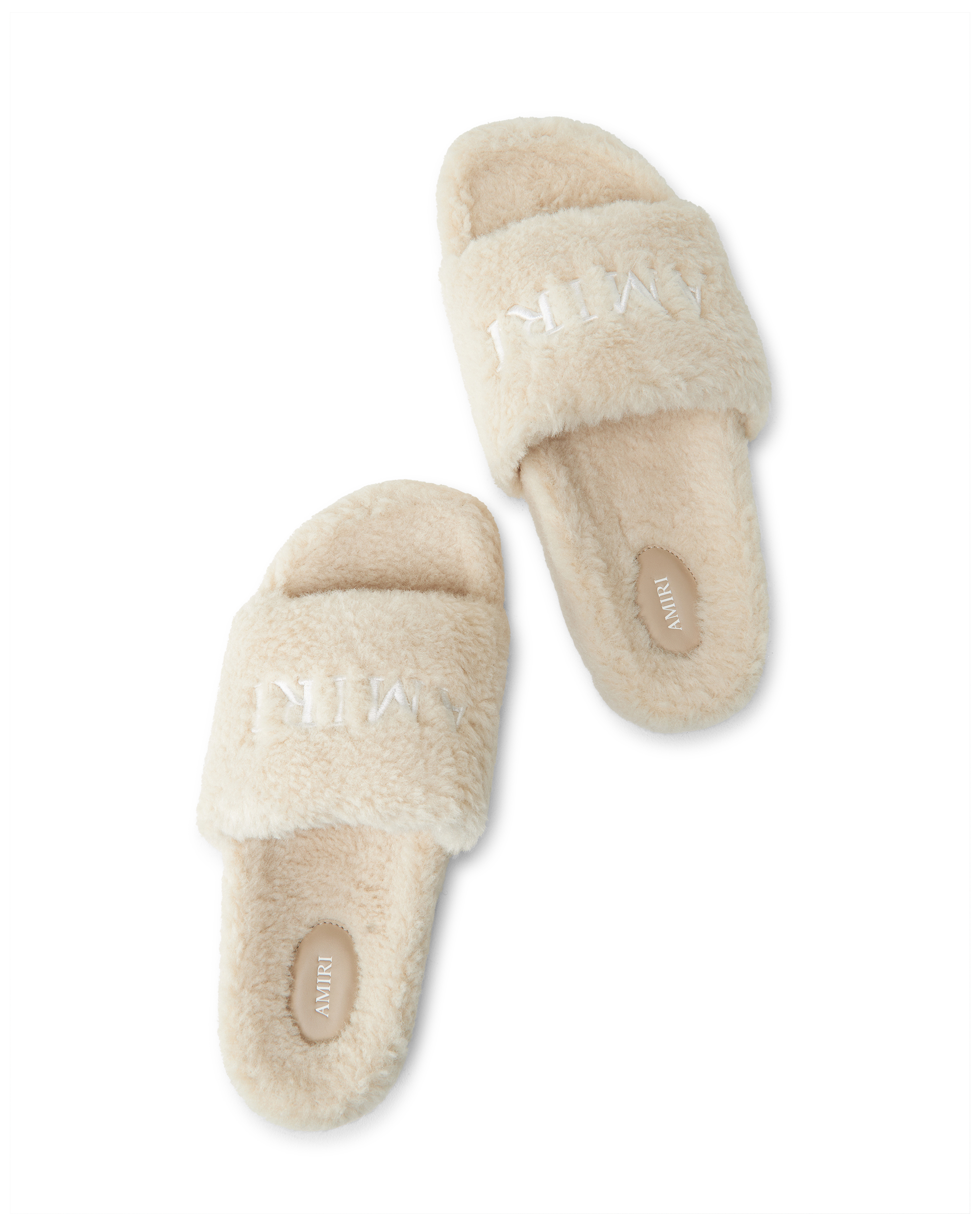 Shearling Slides