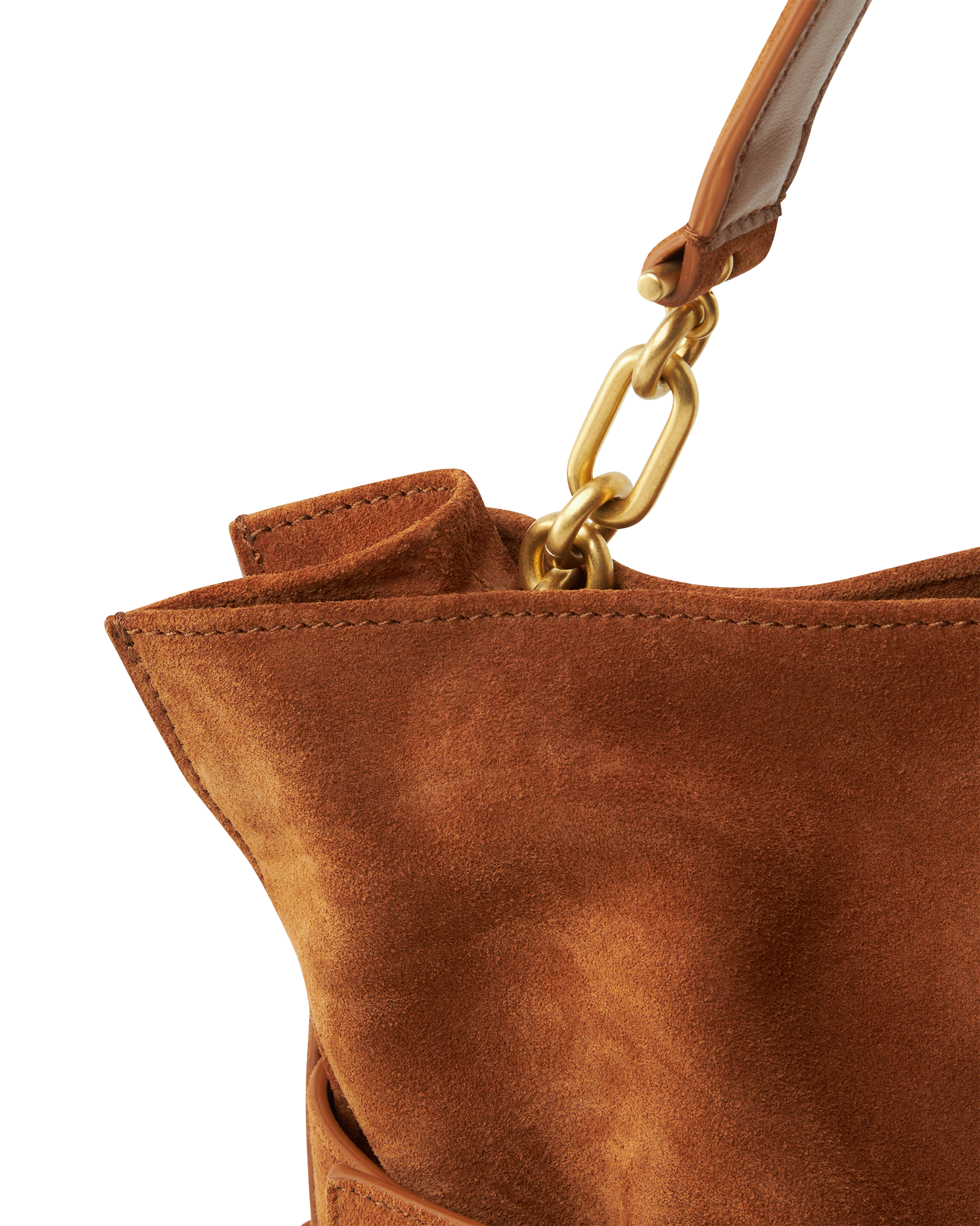 Anthem Medium Suede Leather Bag