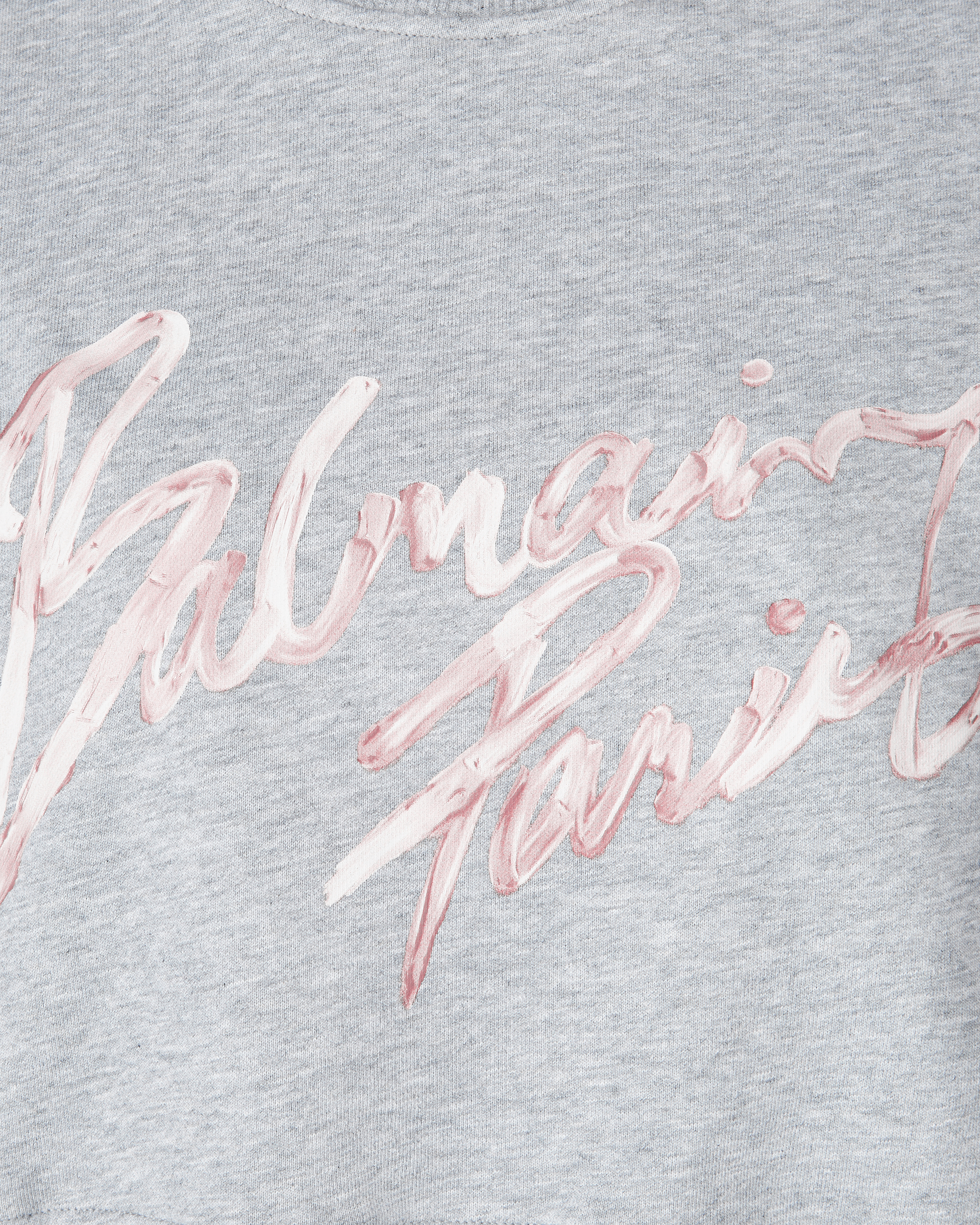 Balmain Paris Cropped Sweatshirt