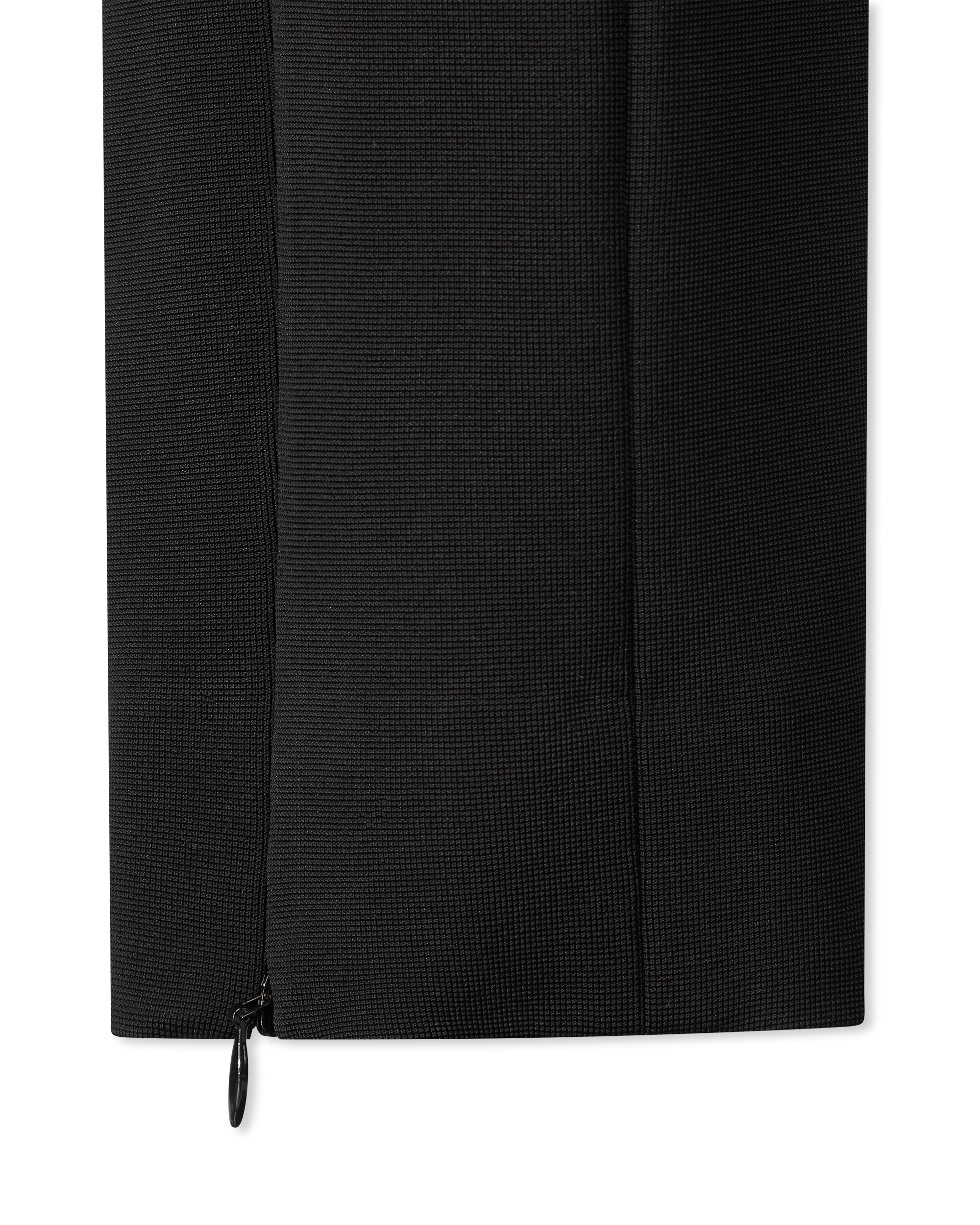 High-Waisted Belted Stretch Trousers