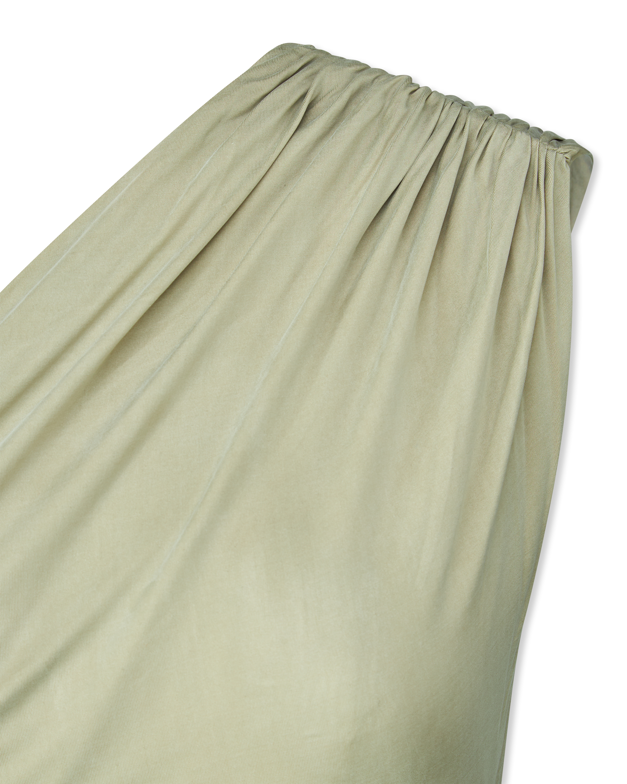 One Shoulder Draped Mini Dress