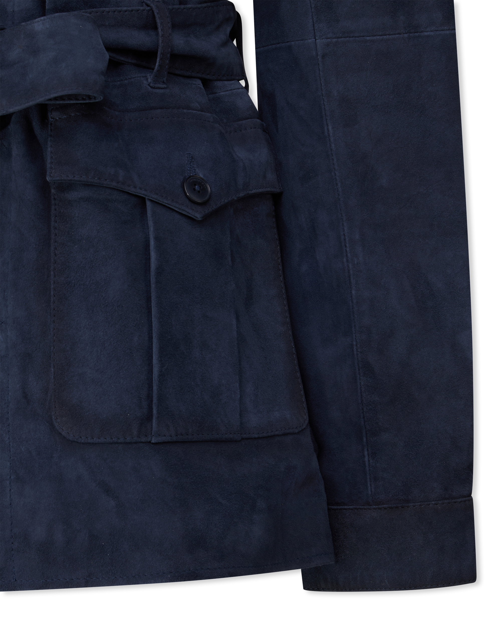 Forest Leather Safari Jacket