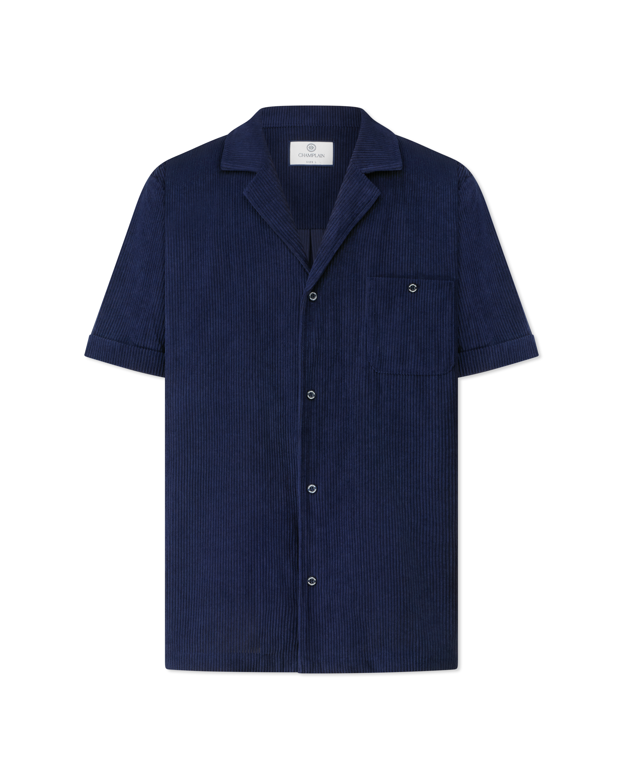 Cord Camp Collar Shirt