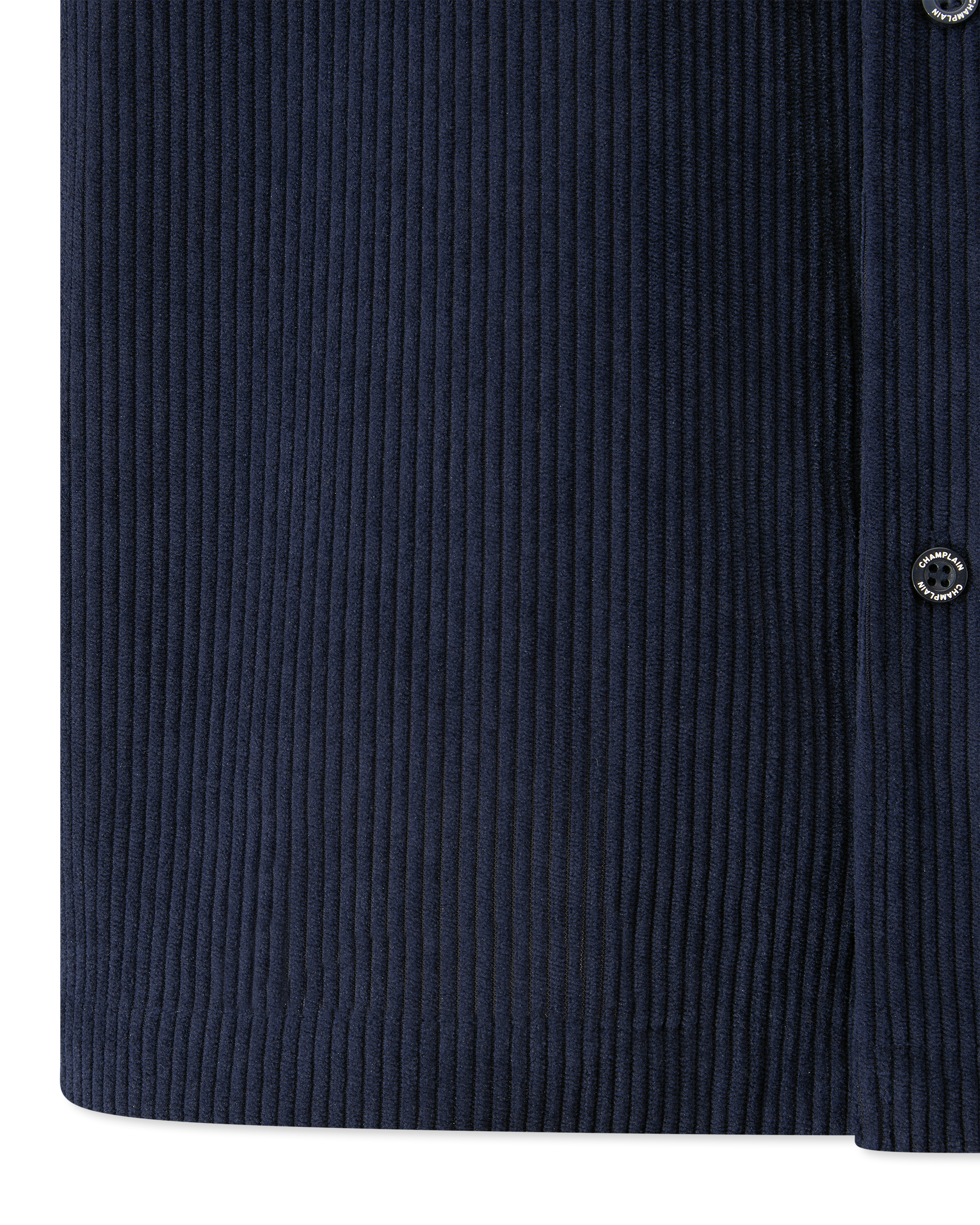Cord Camp Collar Shirt