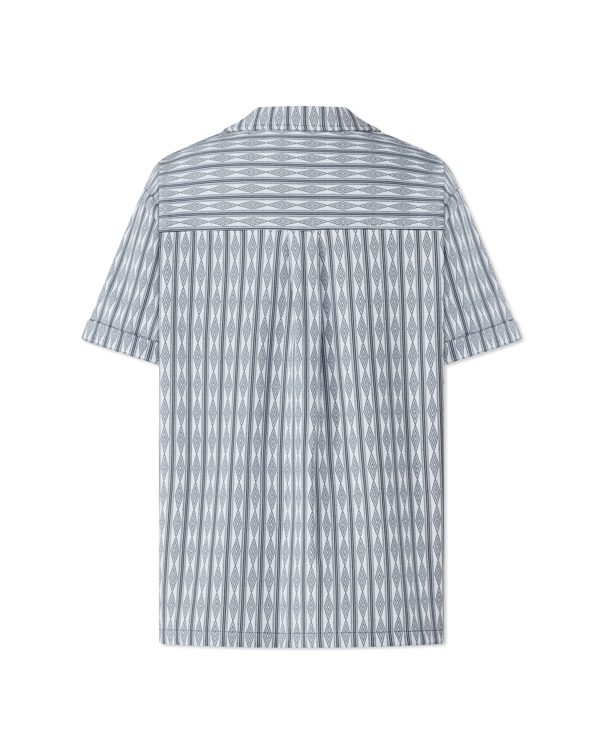 Jacquard Camp Collar Shirt