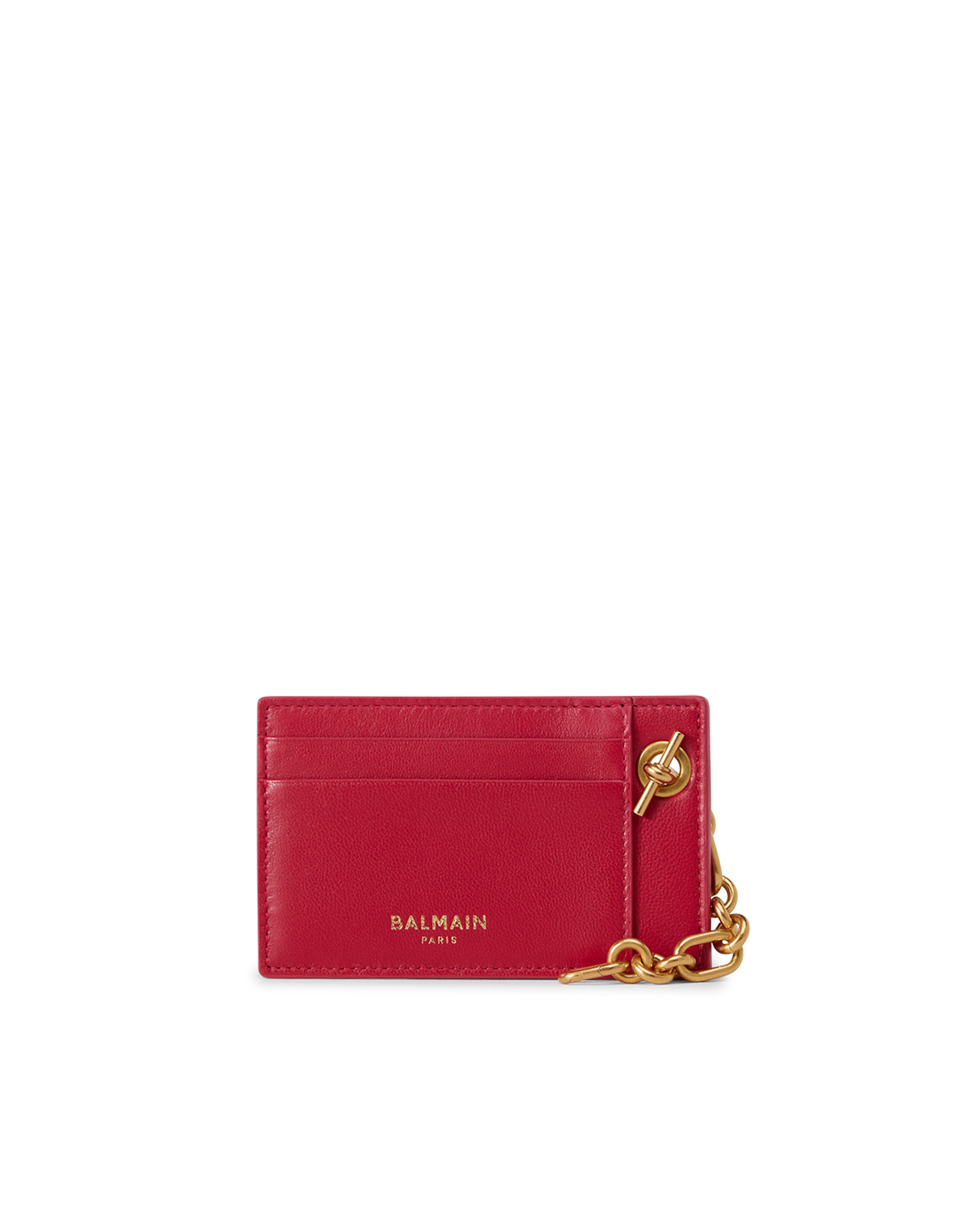 Pulse Lambskin Chain Card Holder