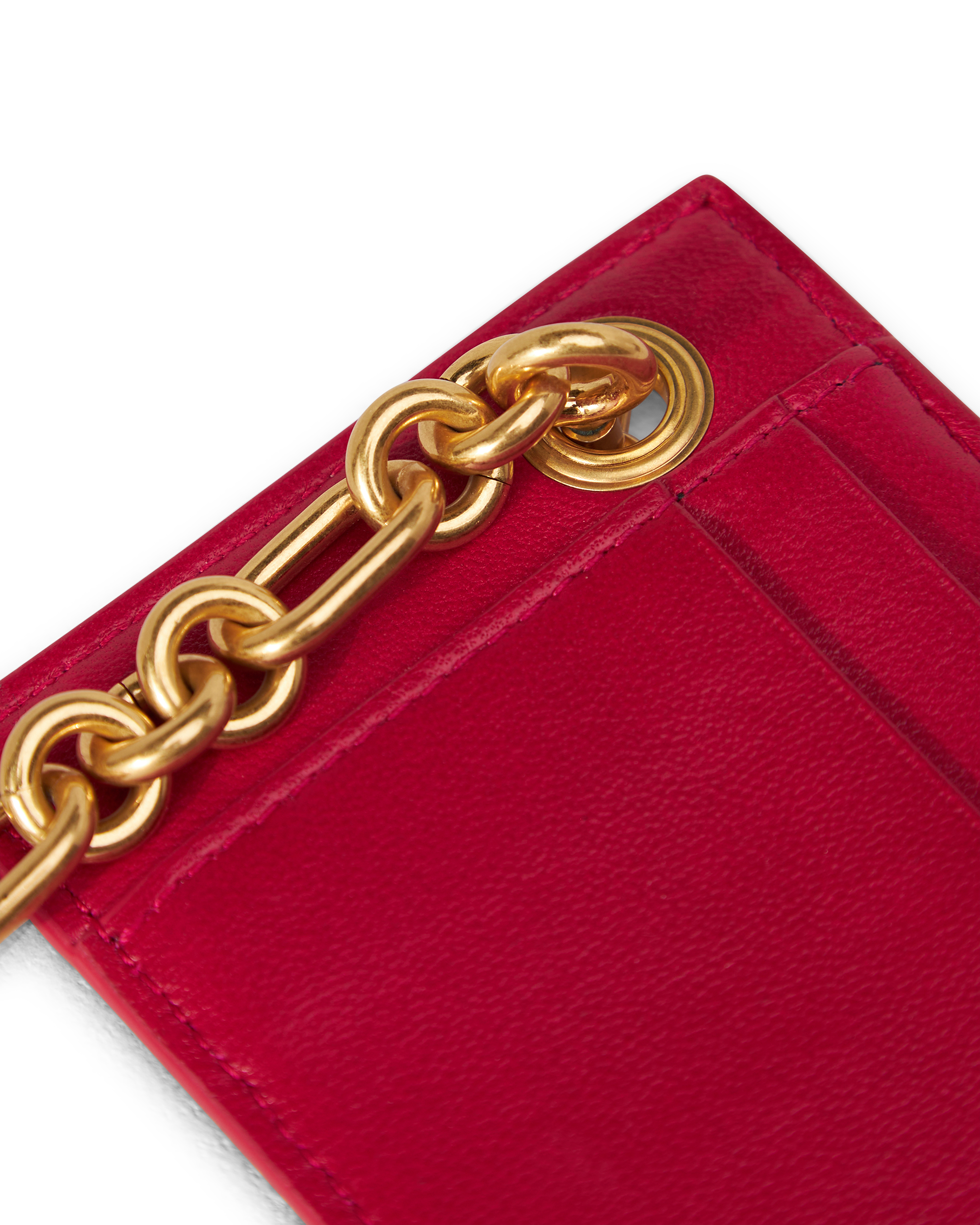 Pulse Lambskin Chain Card Holder