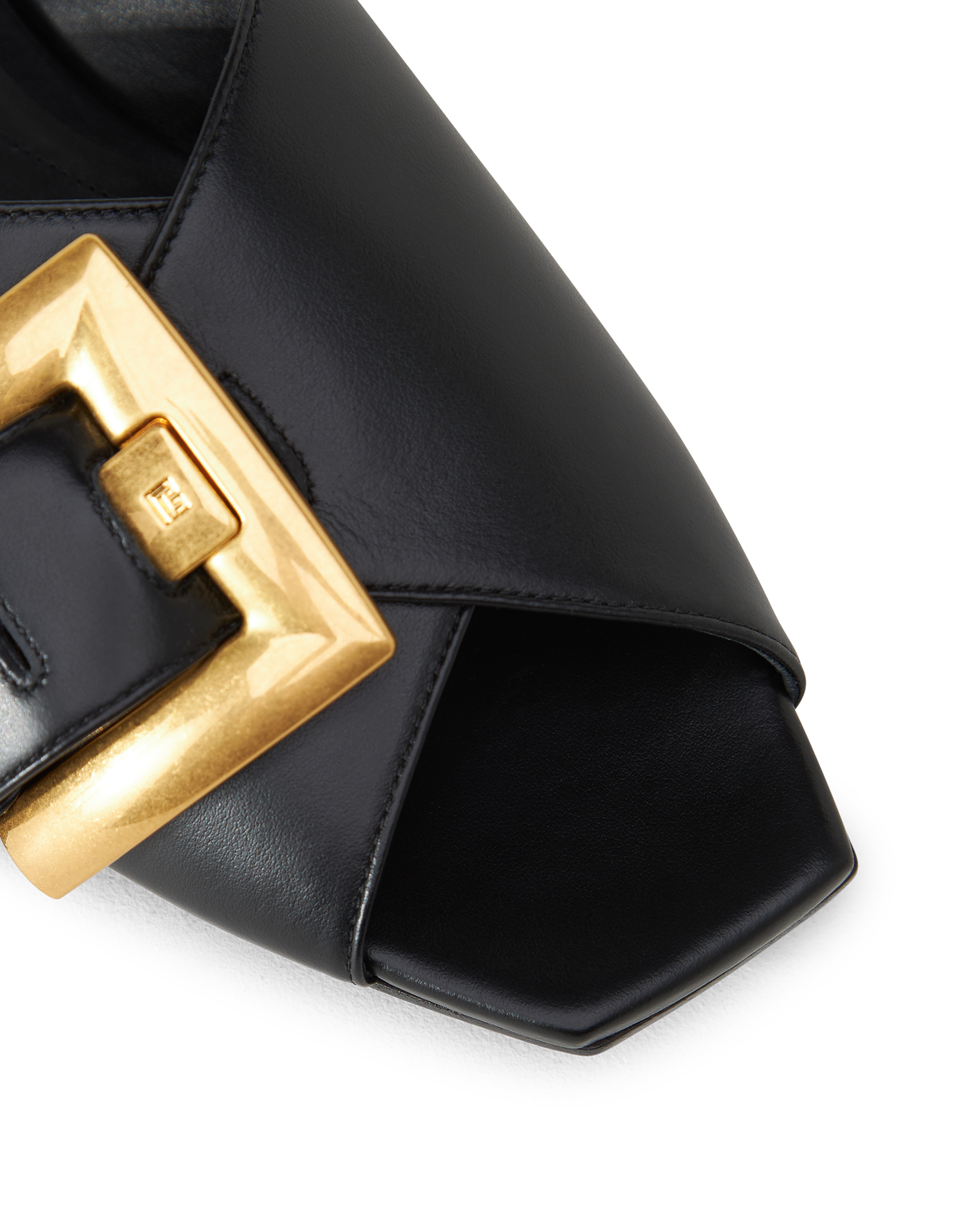 Anthem Flat Calfskin Leather Sandals