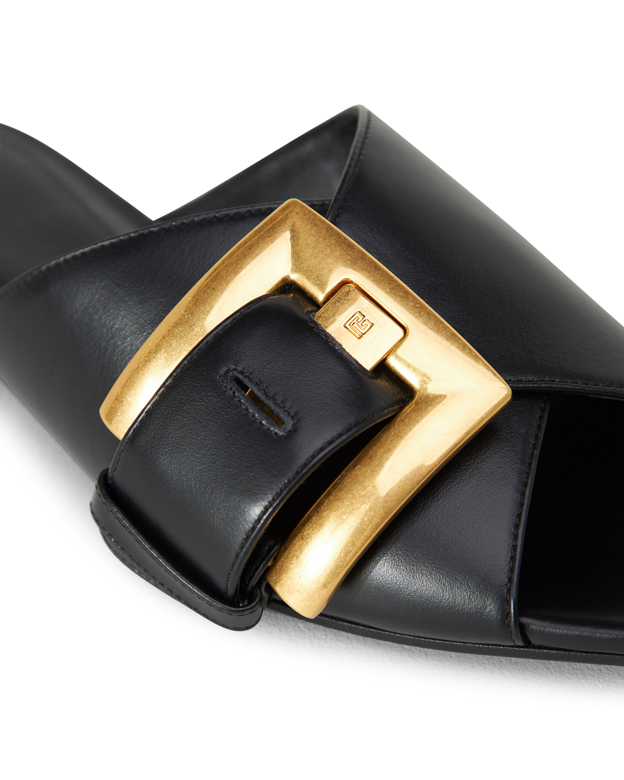 Anthem Flat Calfskin Leather Sandals
